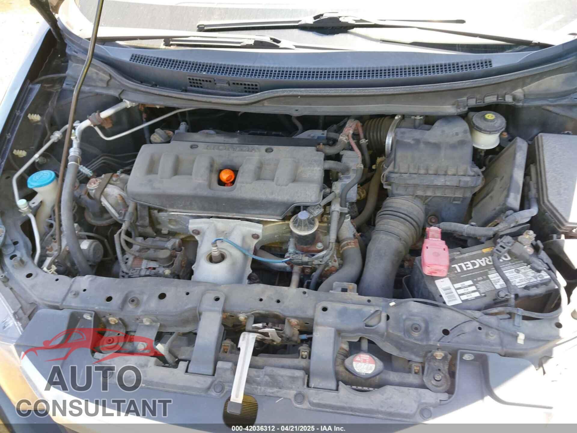 HONDA CIVIC 2012 - 19XFB2F88CE011627