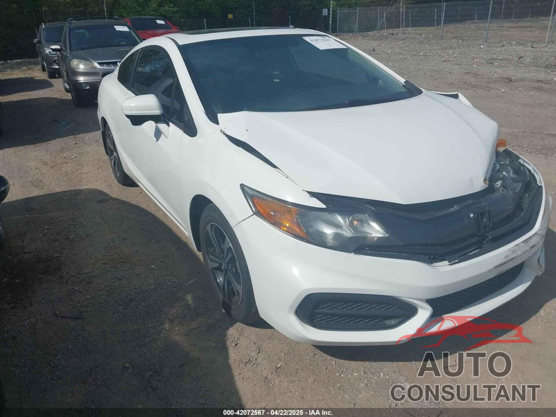 HONDA CIVIC 2015 - 2HGFG3B82FH531877