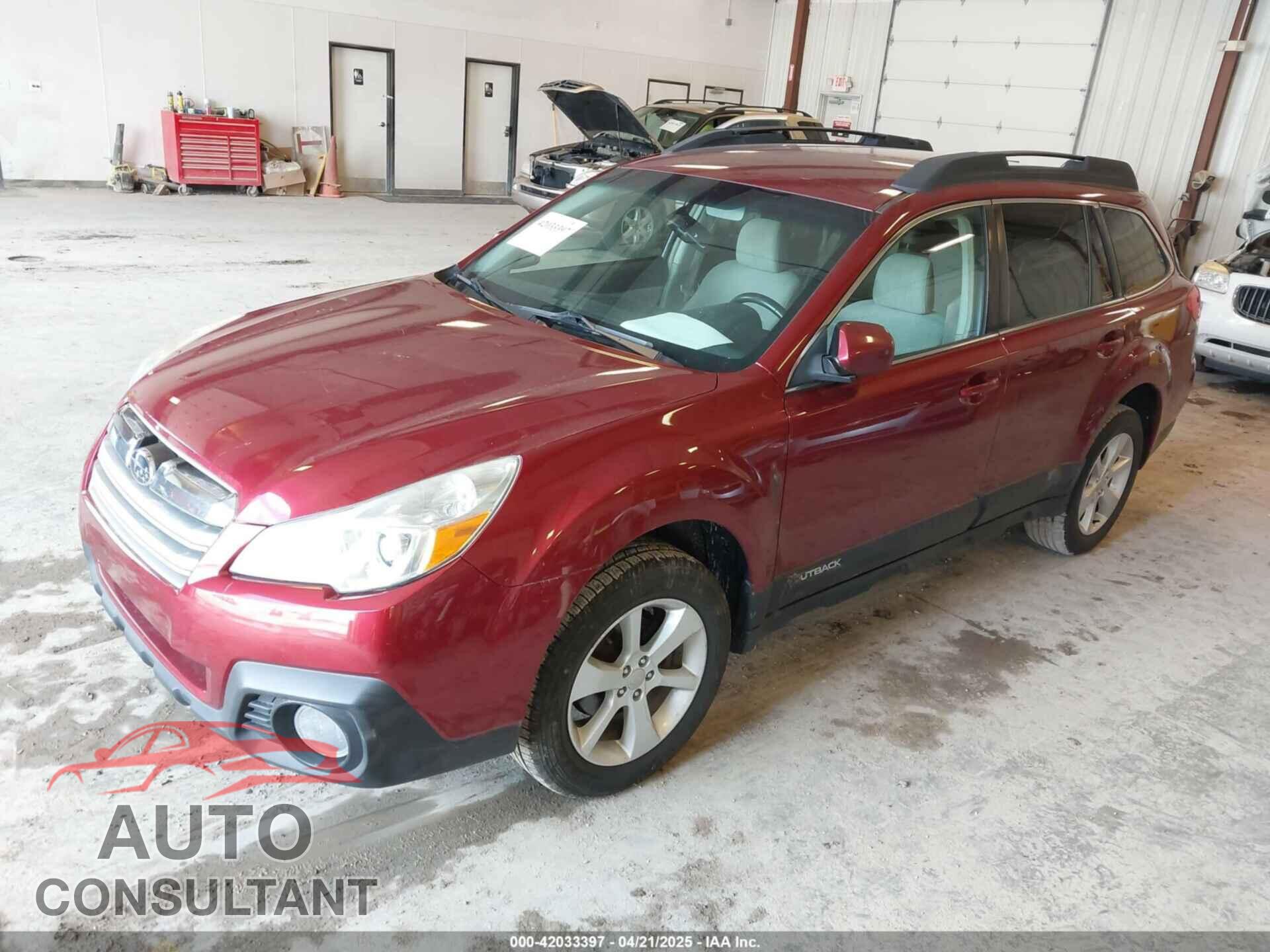 SUBARU OUTBACK 2013 - 4S4BRCCC3D3262102