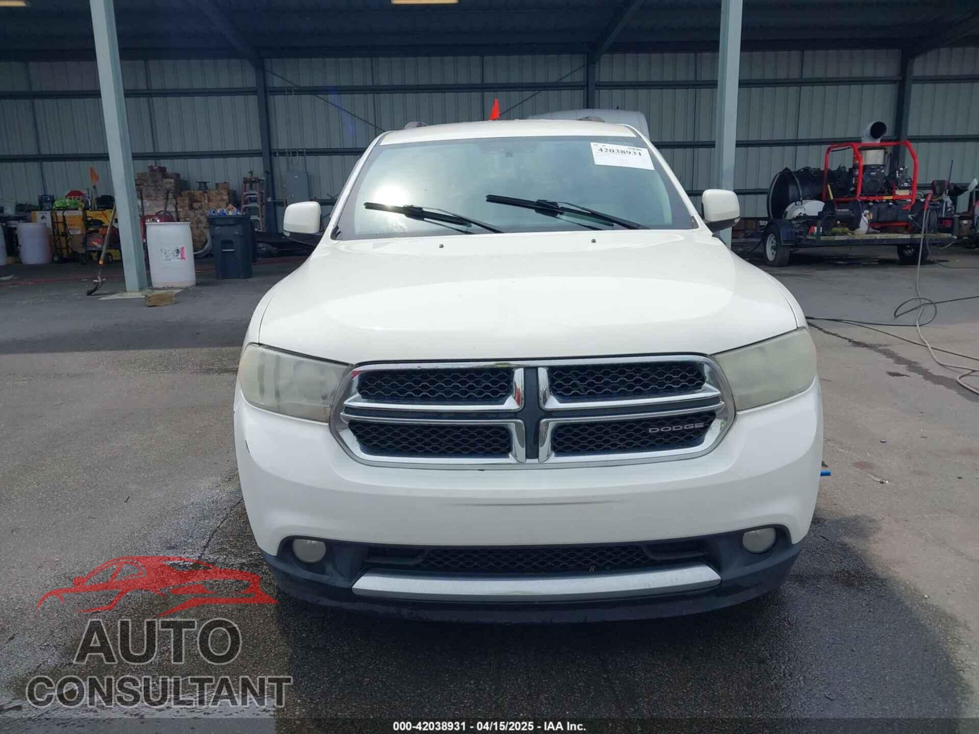 DODGE DURANGO 2012 - 1C4RDHDG9CC152766