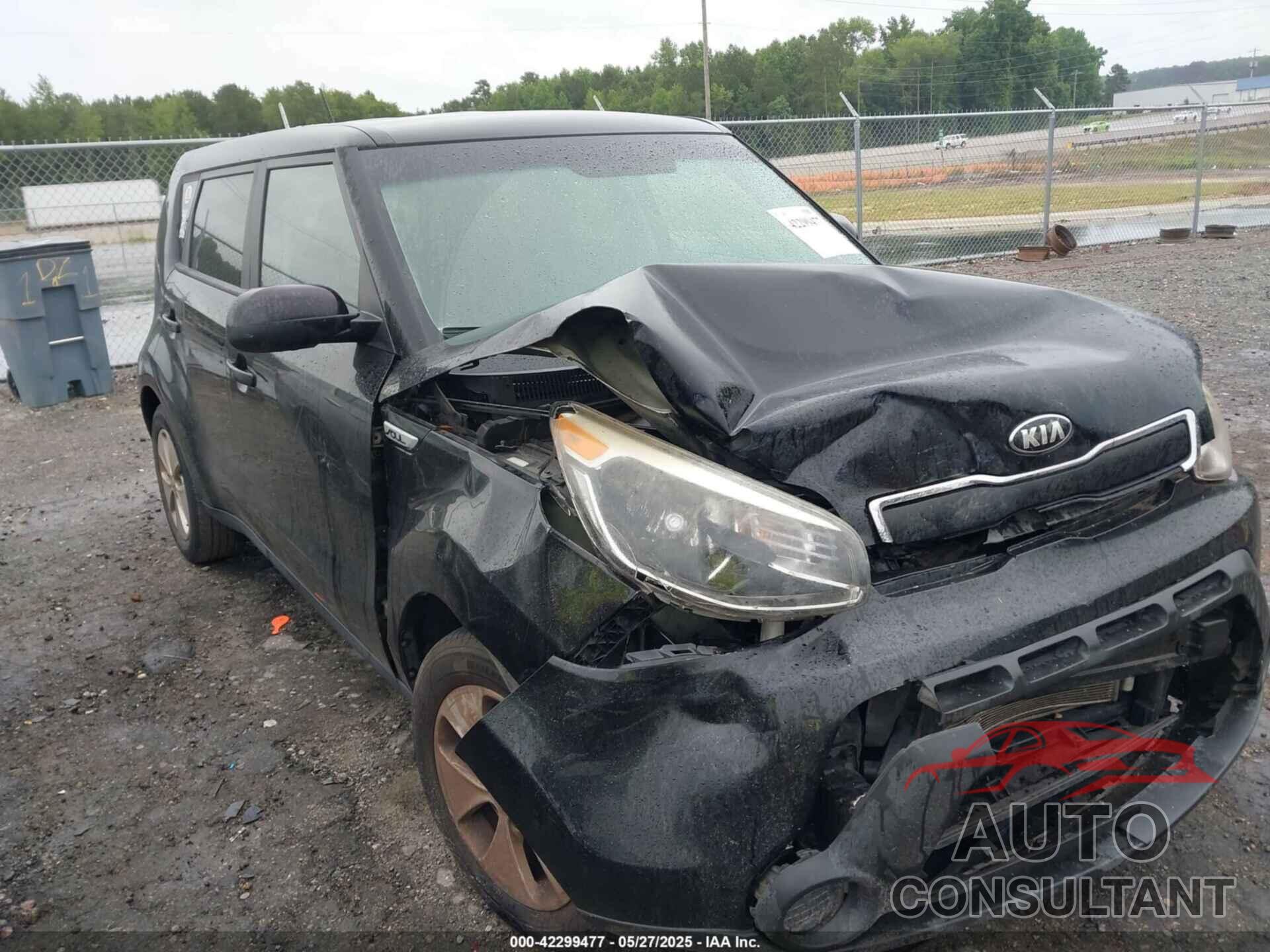 KIA SOUL 2015 - KNDJN2A22F7809601