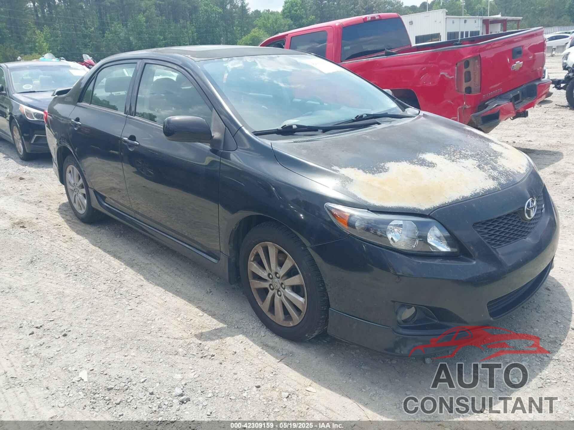TOYOTA COROLLA 2009 - 1NXBU40E69Z149059