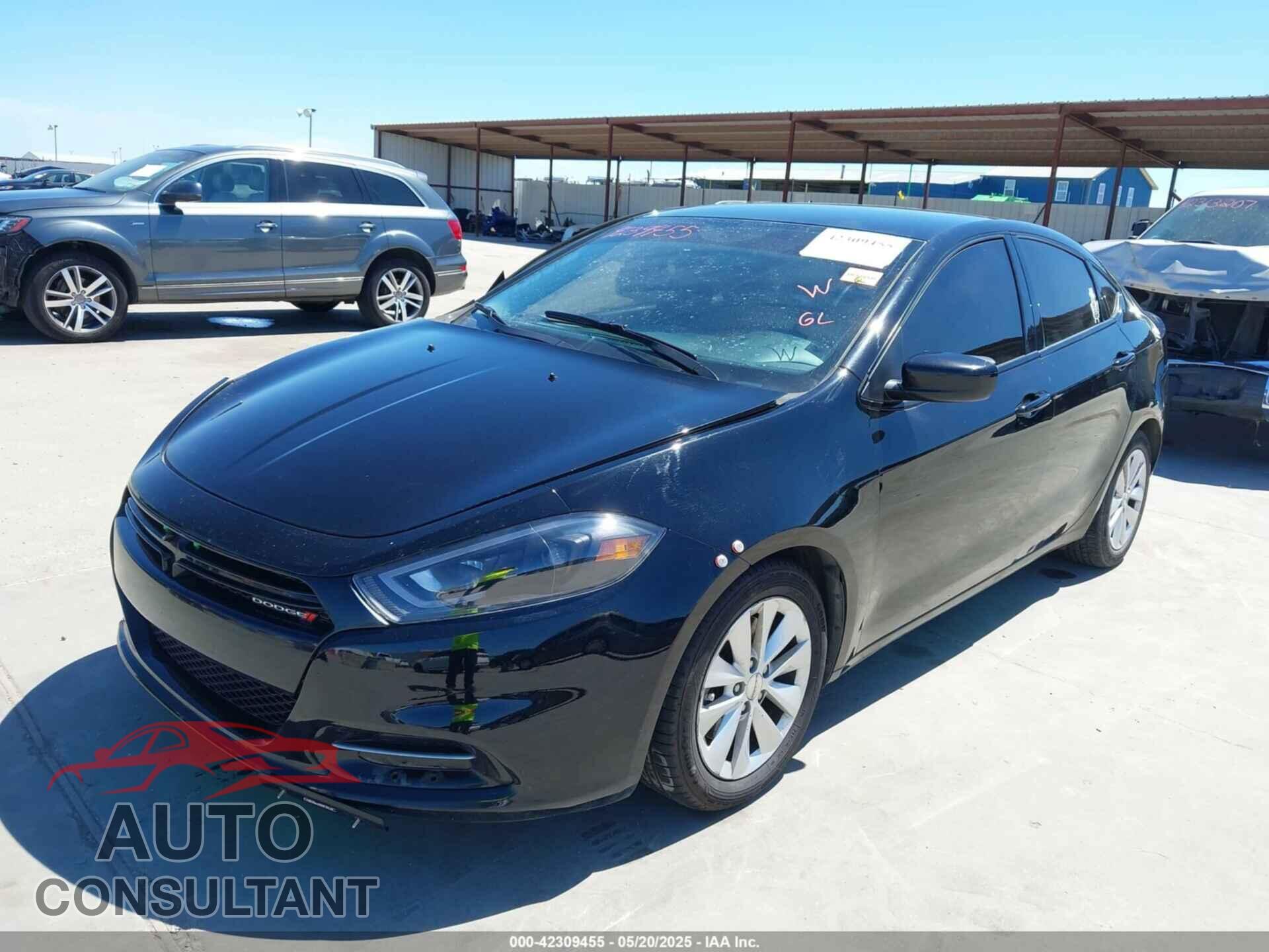 DODGE DART 2014 - 1C3CDFBB8ED877410