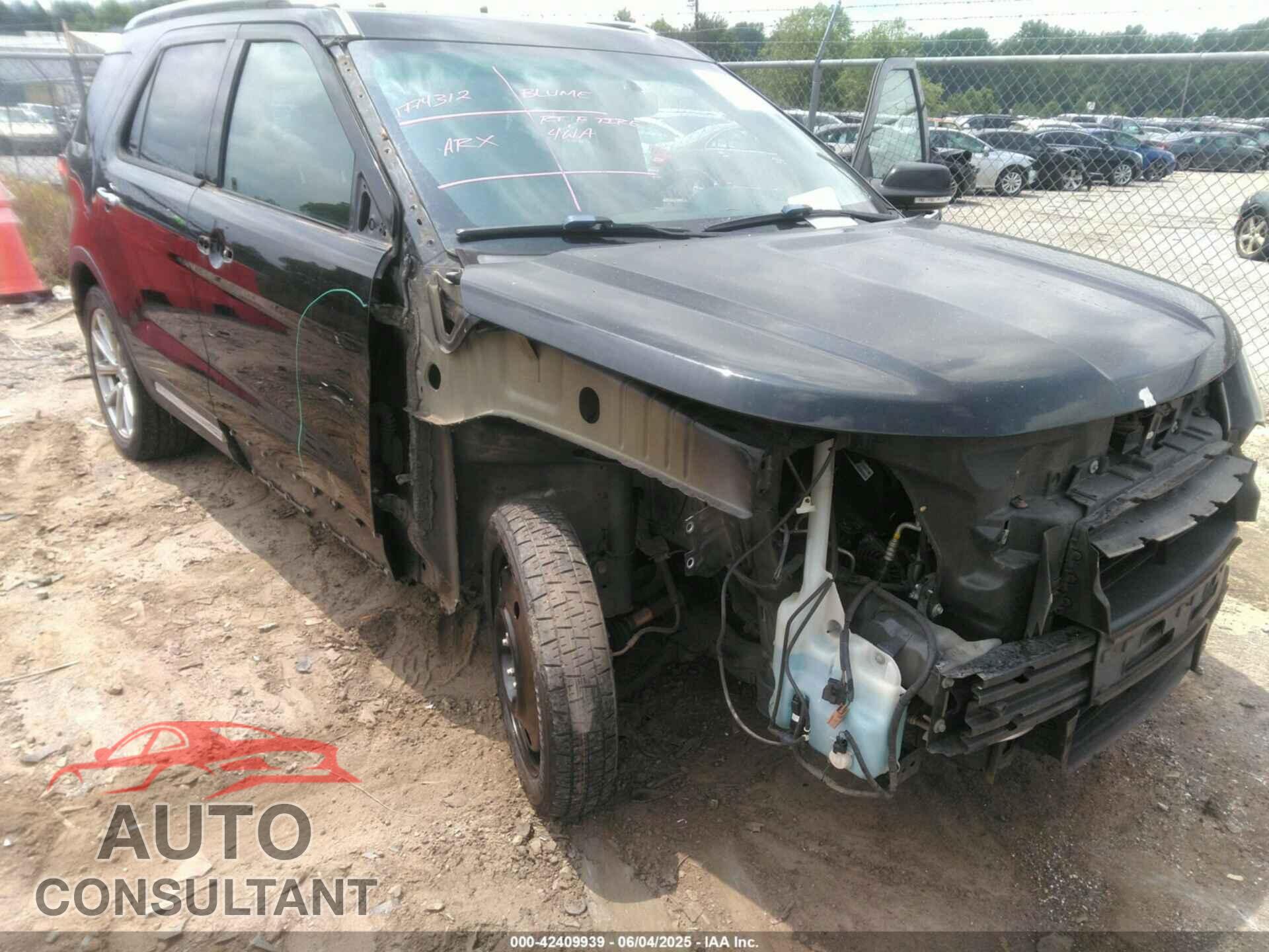 FORD EXPLORER 2016 - 1FM5K7F83GGB64524