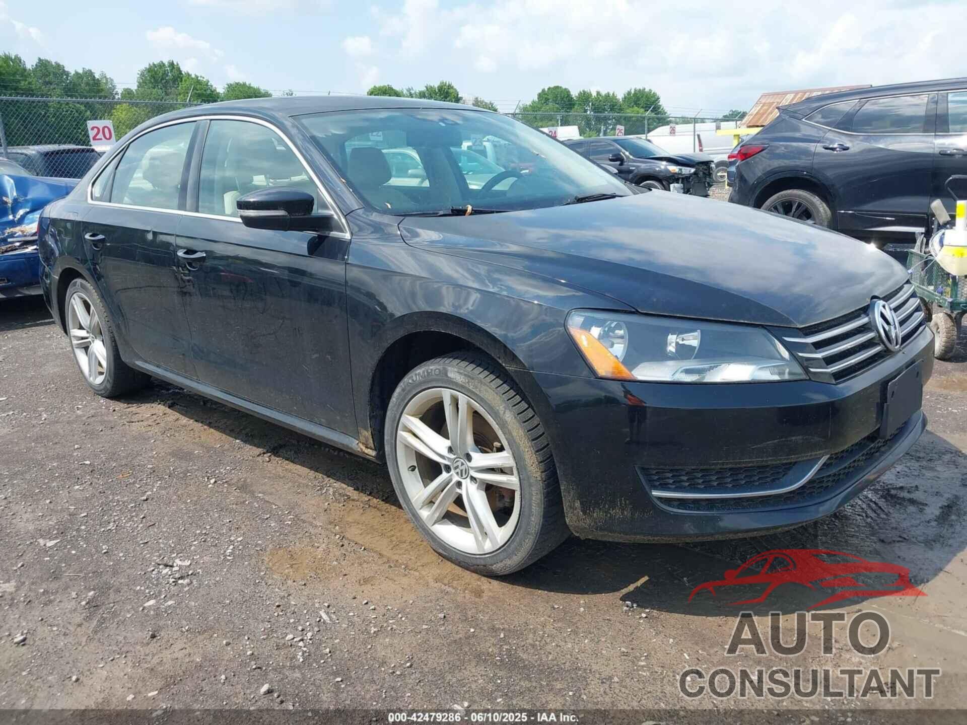 VOLKSWAGEN PASSAT 2014 - 1VWBT7A38EC039956