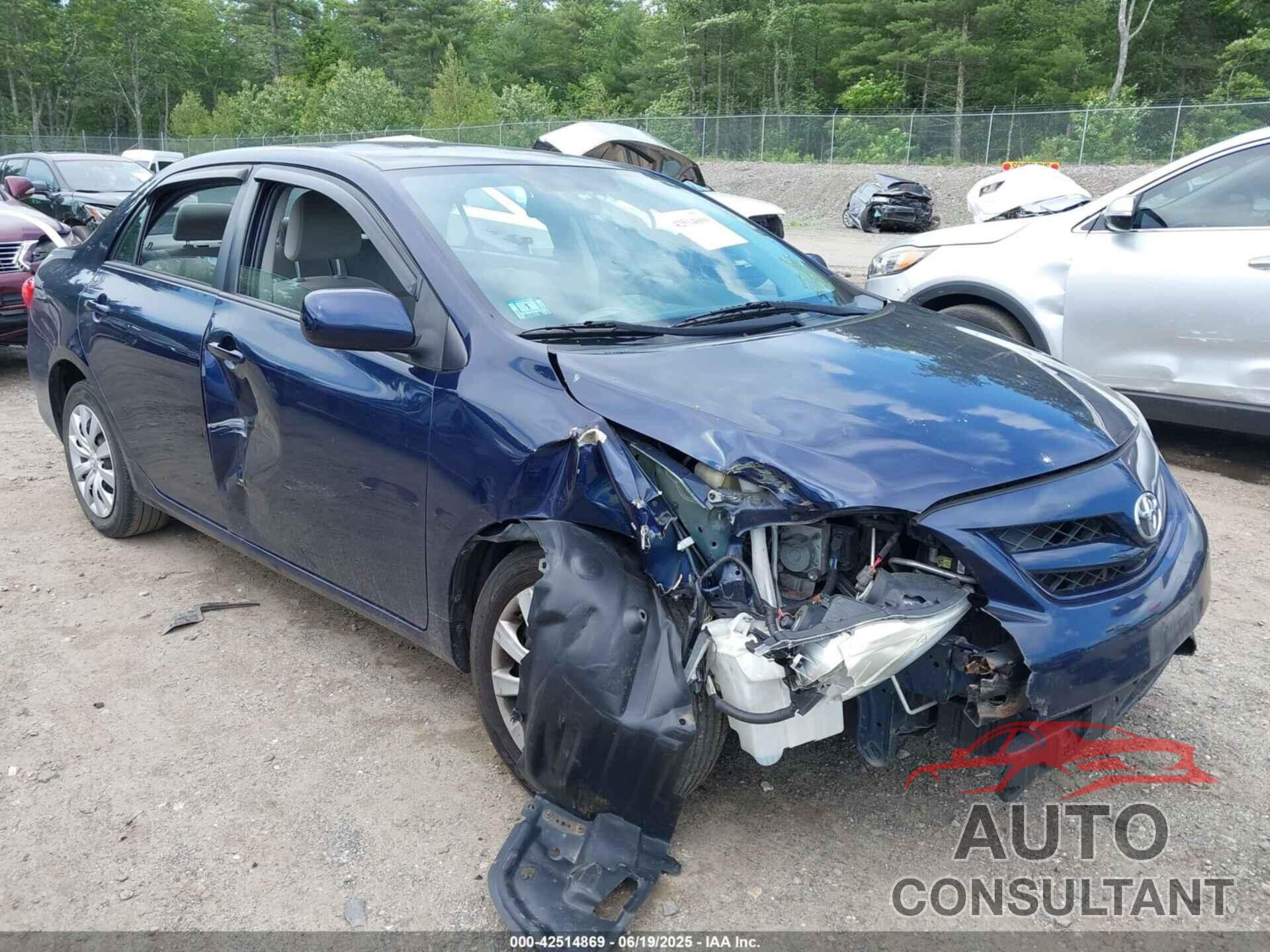TOYOTA COROLLA 2012 - 2T1BU4EE6CC858432