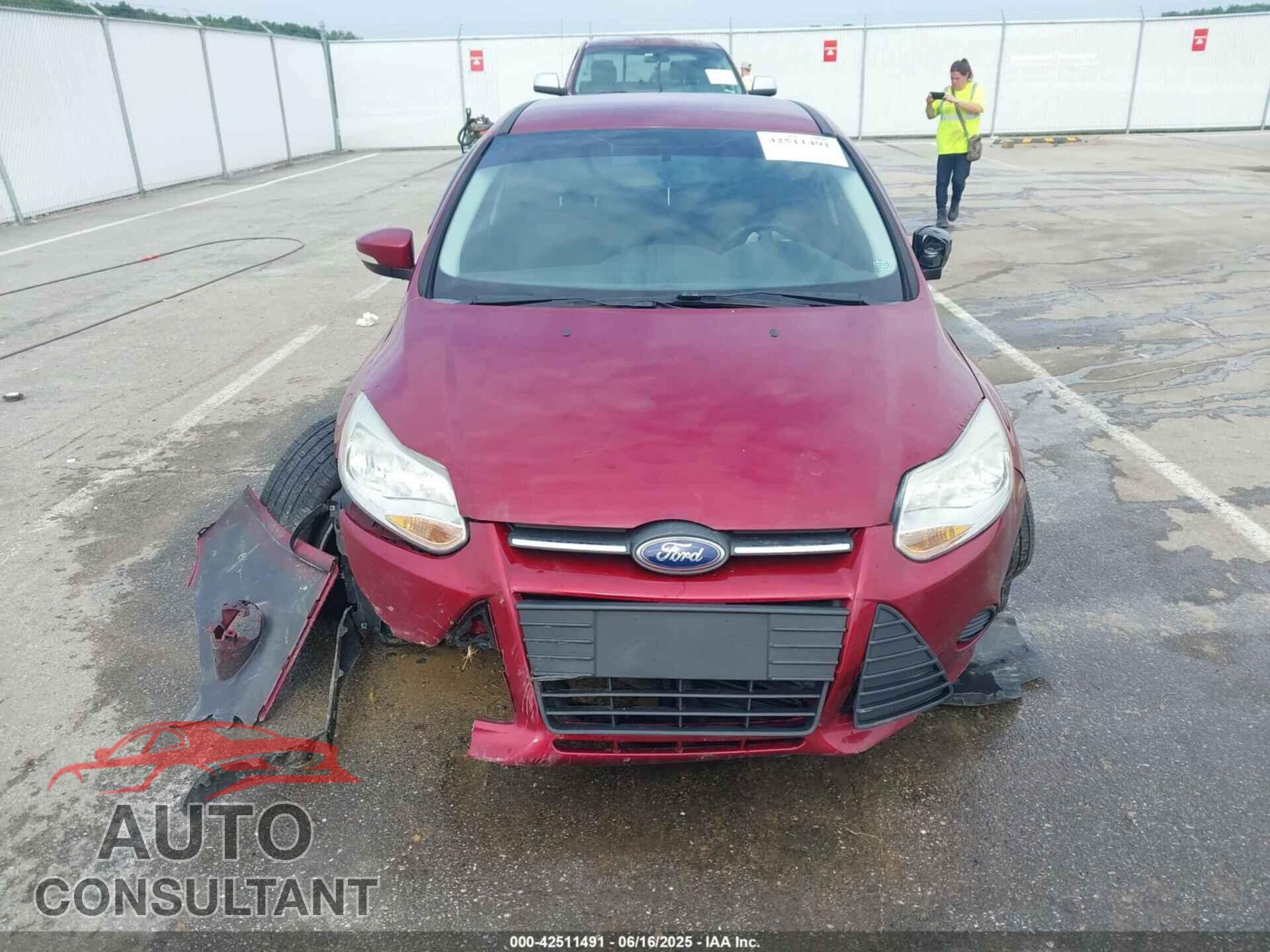 FORD FOCUS 2013 - 1FADP3F26DL306525
