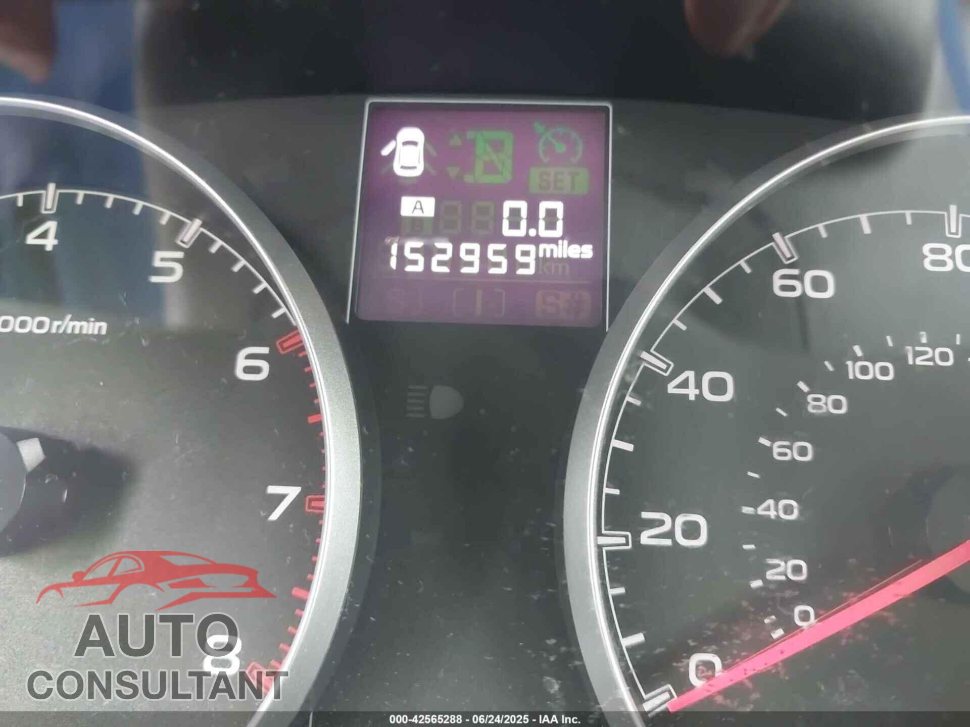 SUBARU OUTBACK 2014 - 4S4BRBCC9E3311234