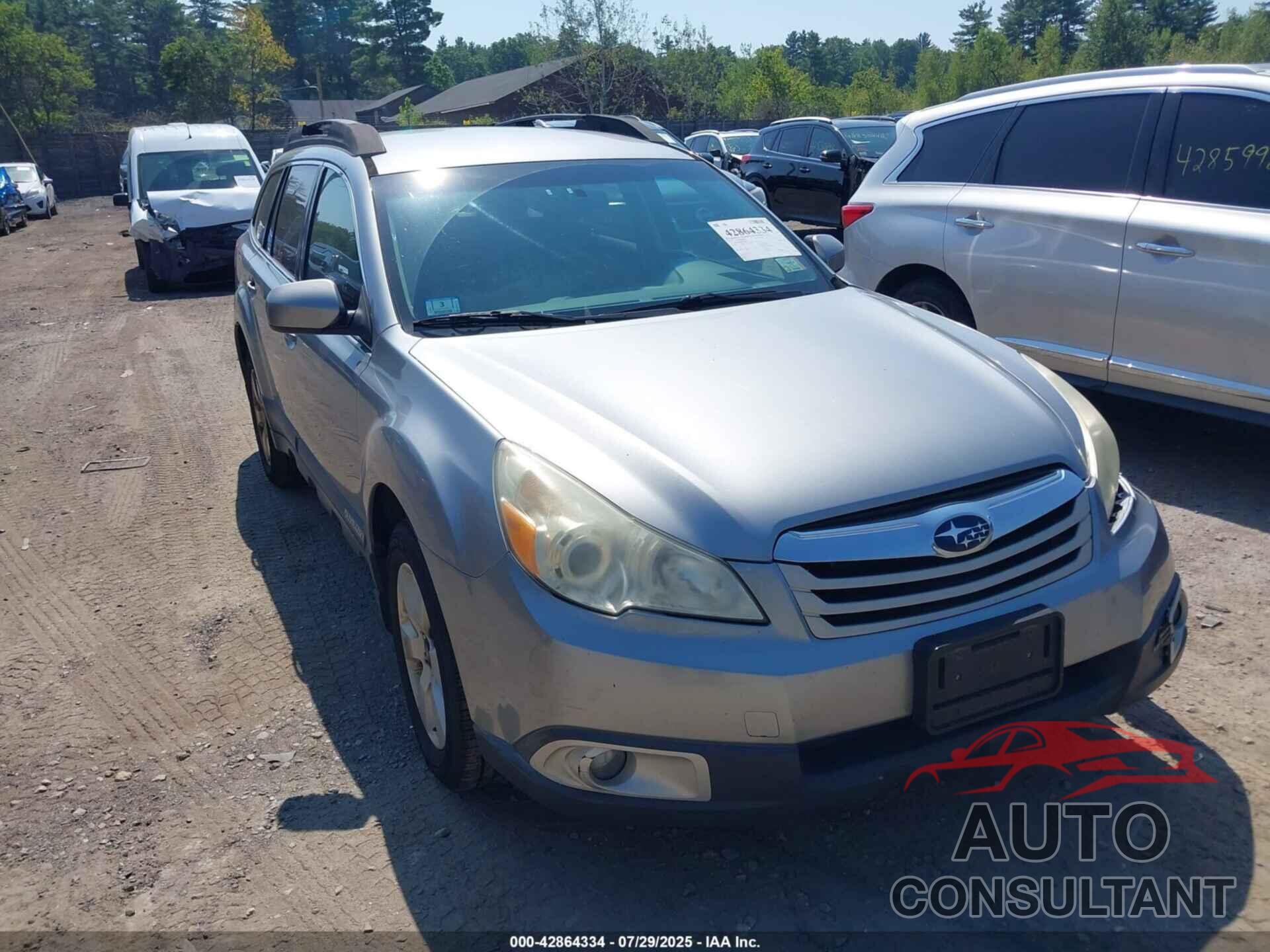 SUBARU OUTBACK 2011 - 4S4BRBCC8B3375423