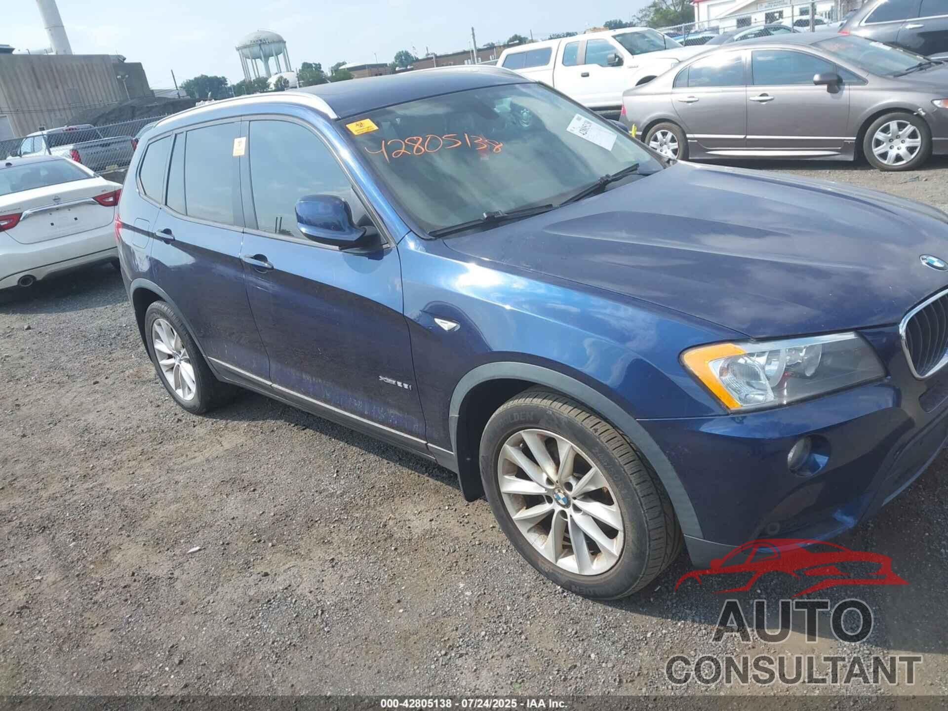 BMW X3 2013 - 5UXWX9C52D0A13809