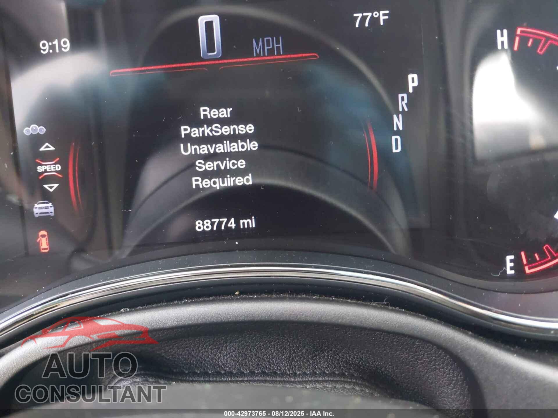 DODGE DURANGO 2019 - 1C4SDJCT9KC738826