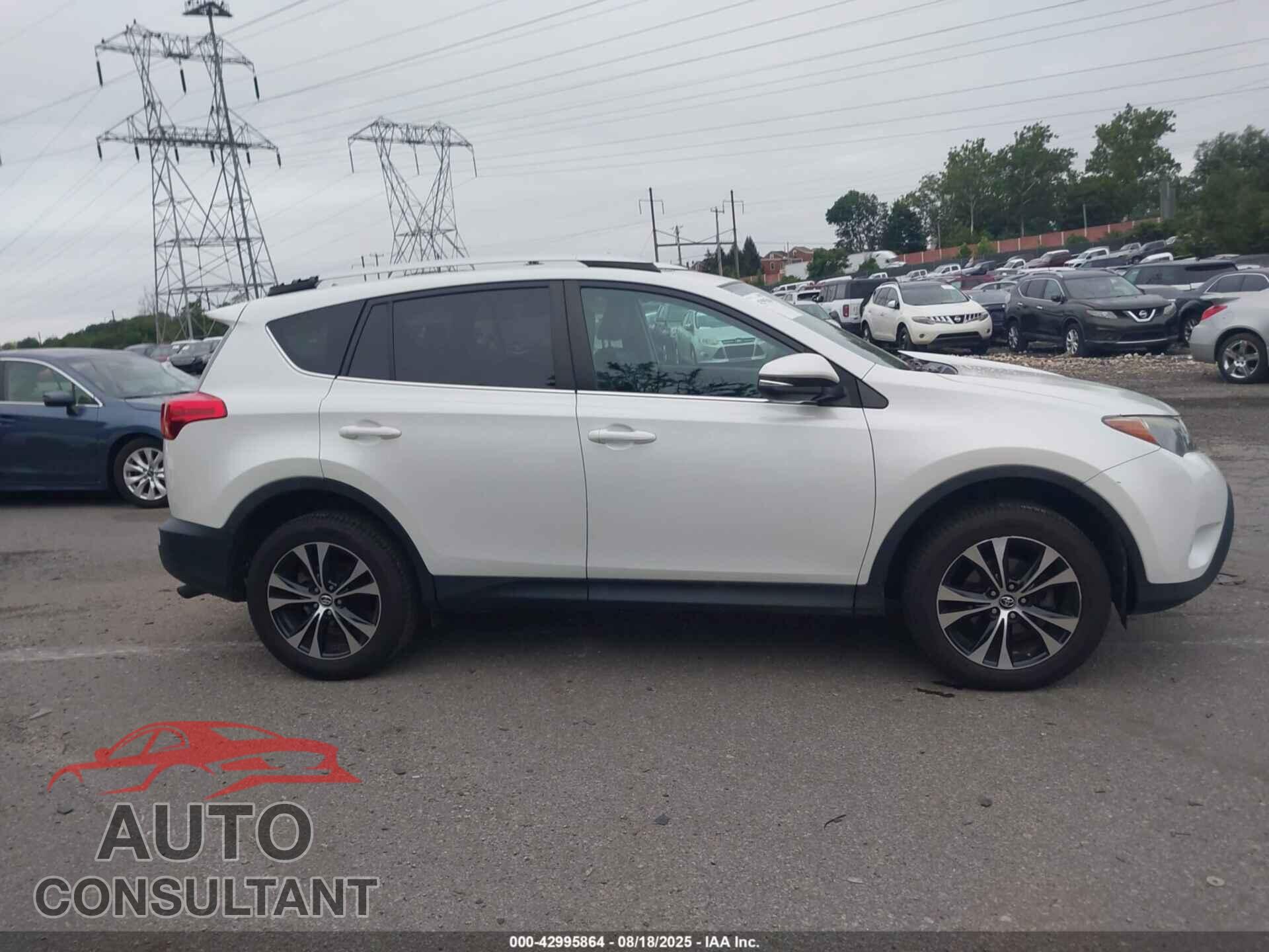 TOYOTA RAV4 2015 - 2T3DFREV9FW342995