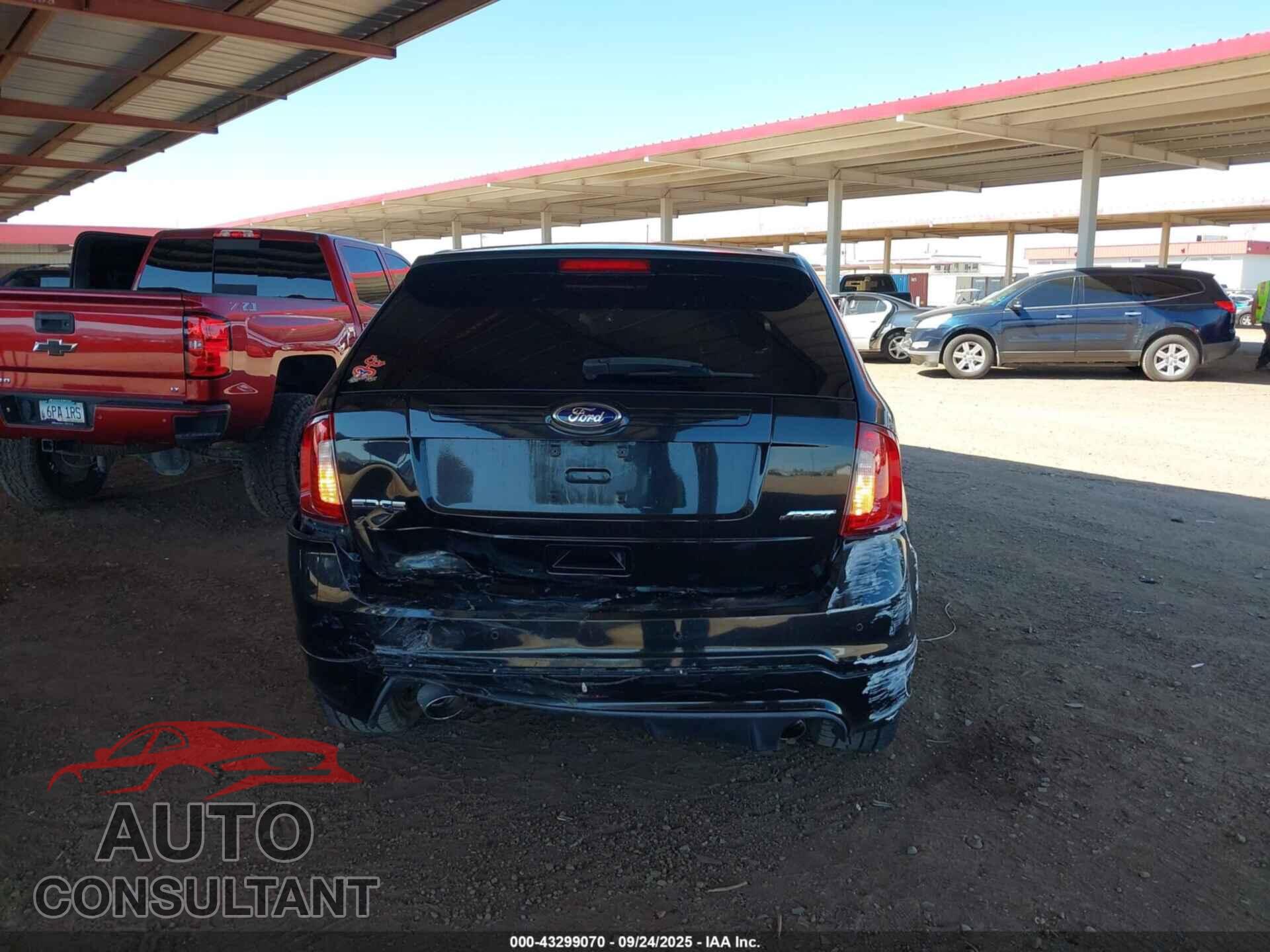 FORD EDGE 2013 - 2FMDK3AK8DBE38021