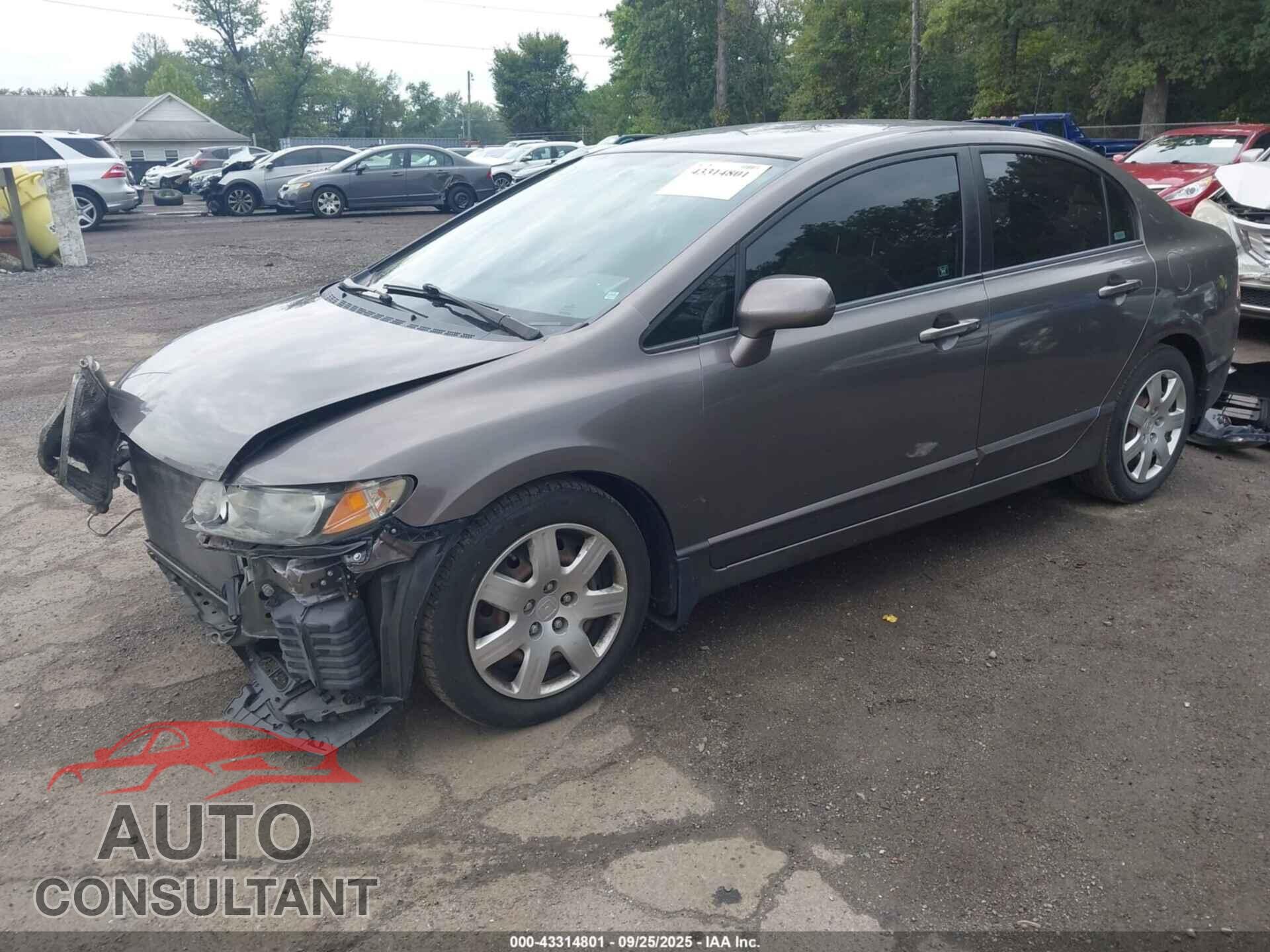 HONDA CIVIC 2009 - 19XFA16599E043370