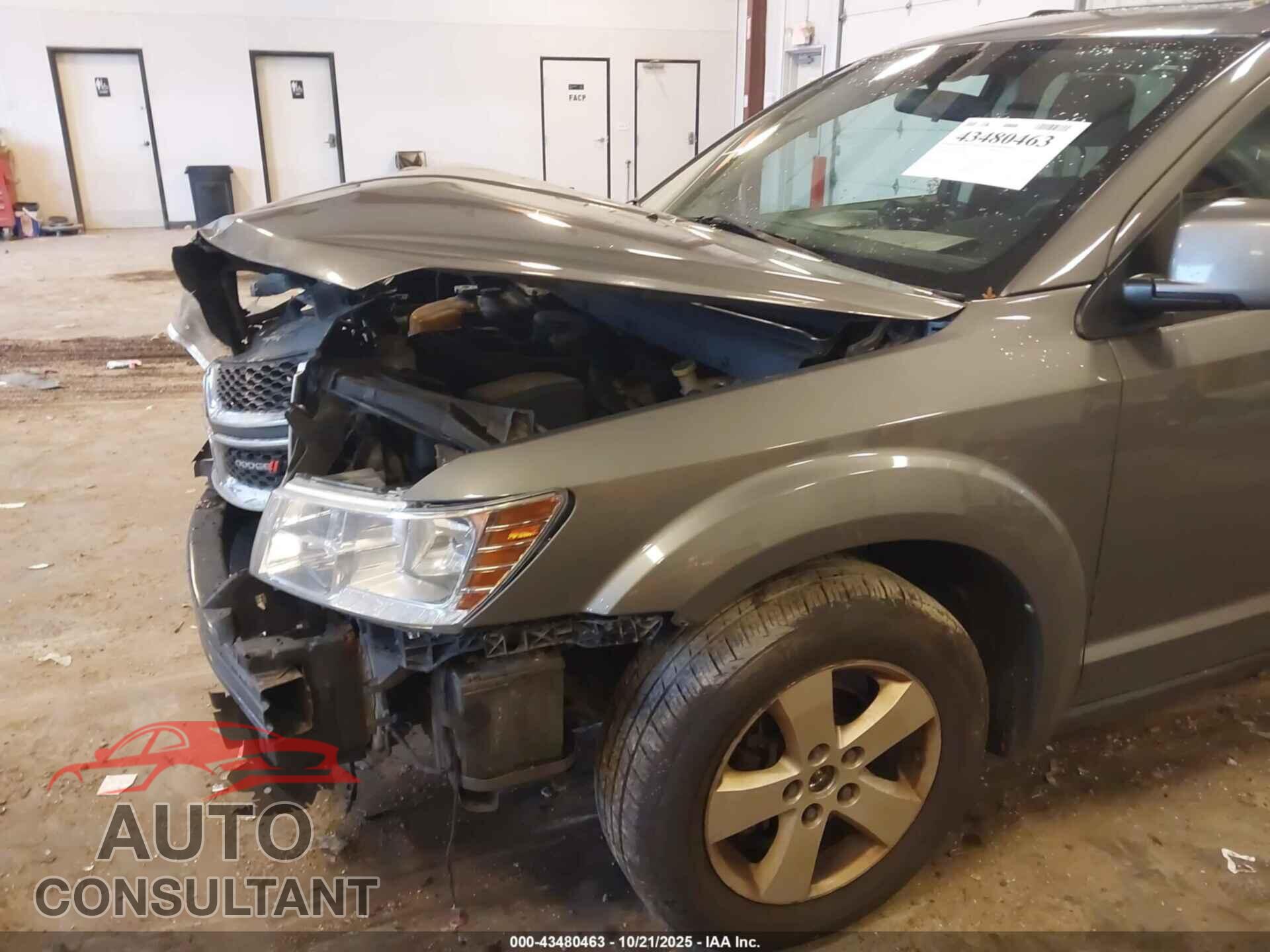 DODGE JOURNEY 2012 - 3C4PDCBG2CT269977