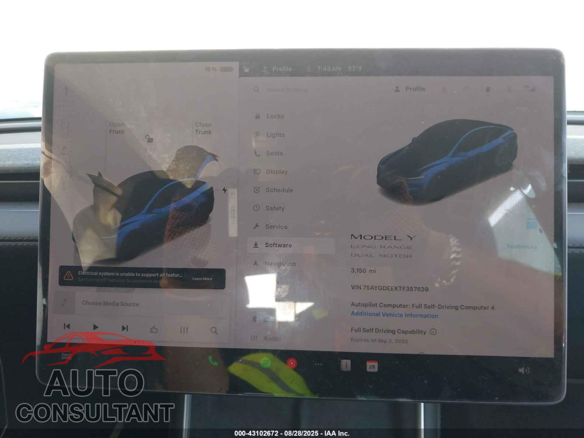 TESLA MODEL Y 2026 - 7SAYGDEEXTF357639