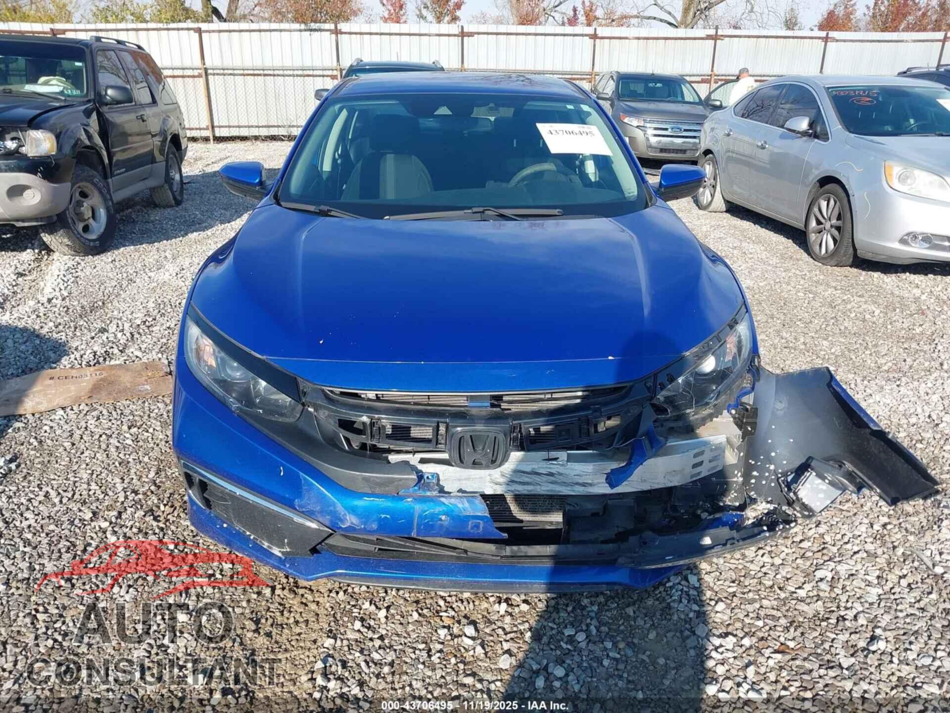 HONDA CIVIC 2019 - 2HGFC2F60KH585784