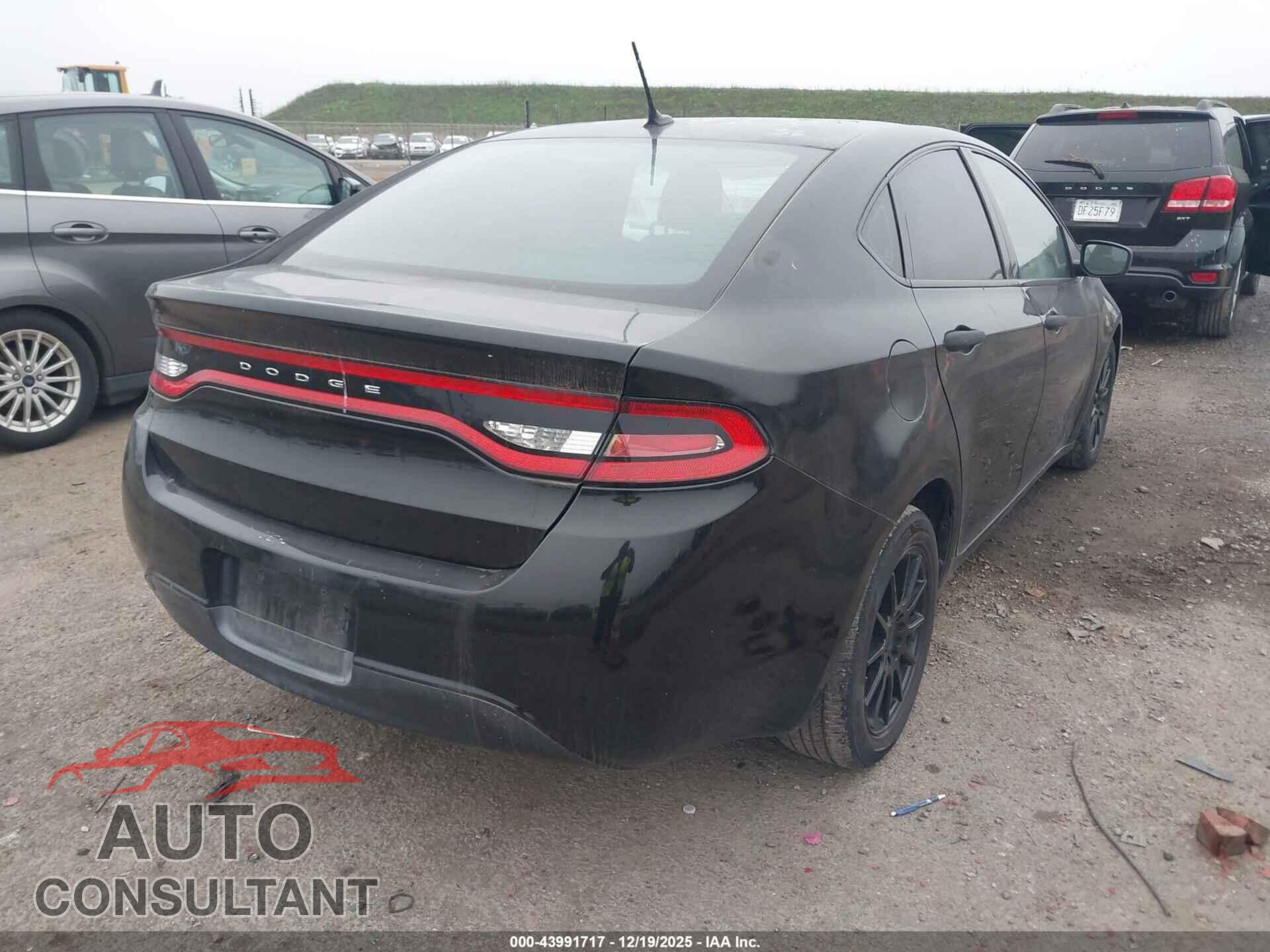 DODGE DART 2013 - 1C3CDFAA1DD221671