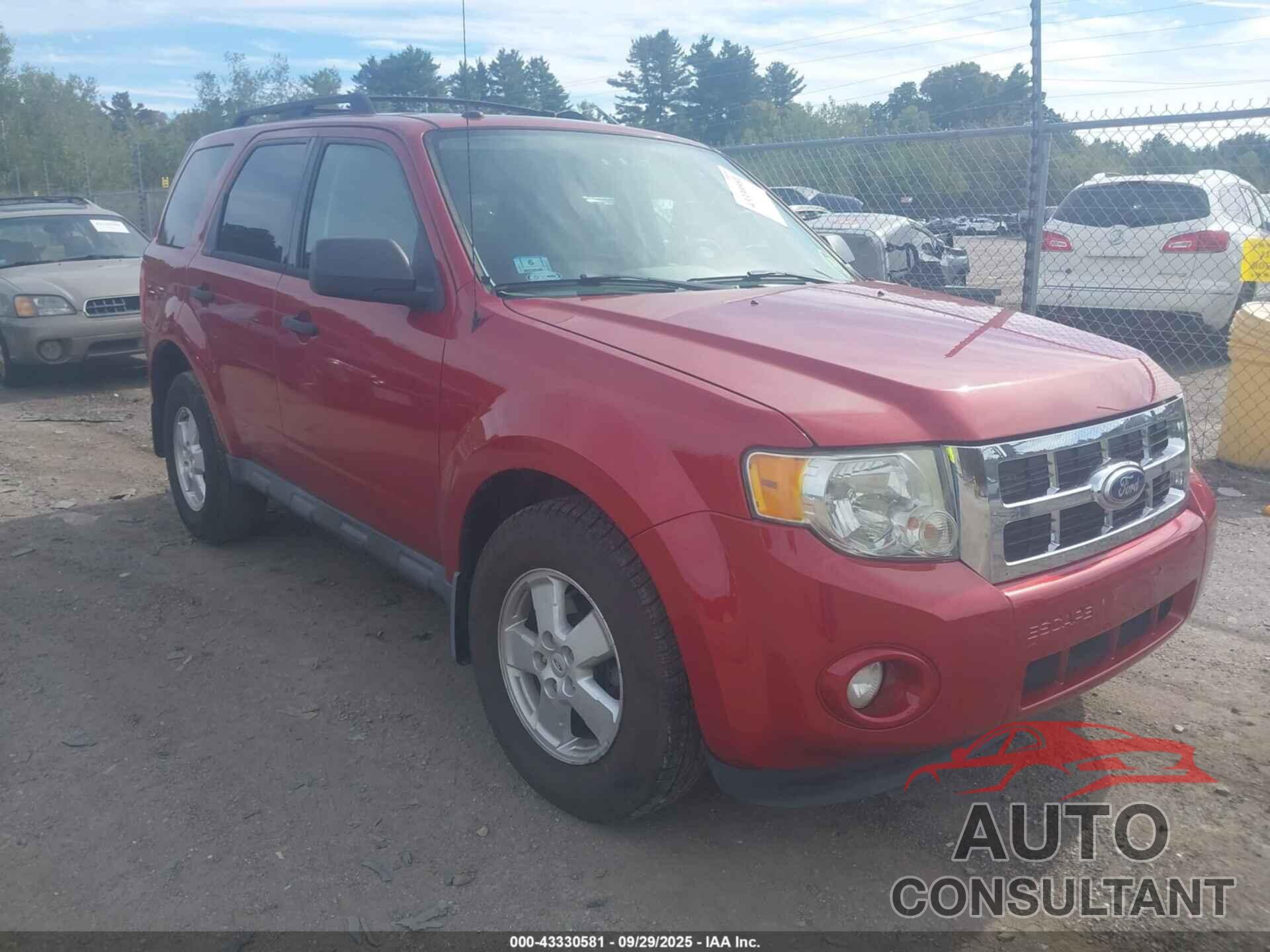 FORD ESCAPE 2011 - 1FMCU9D76BKA03730