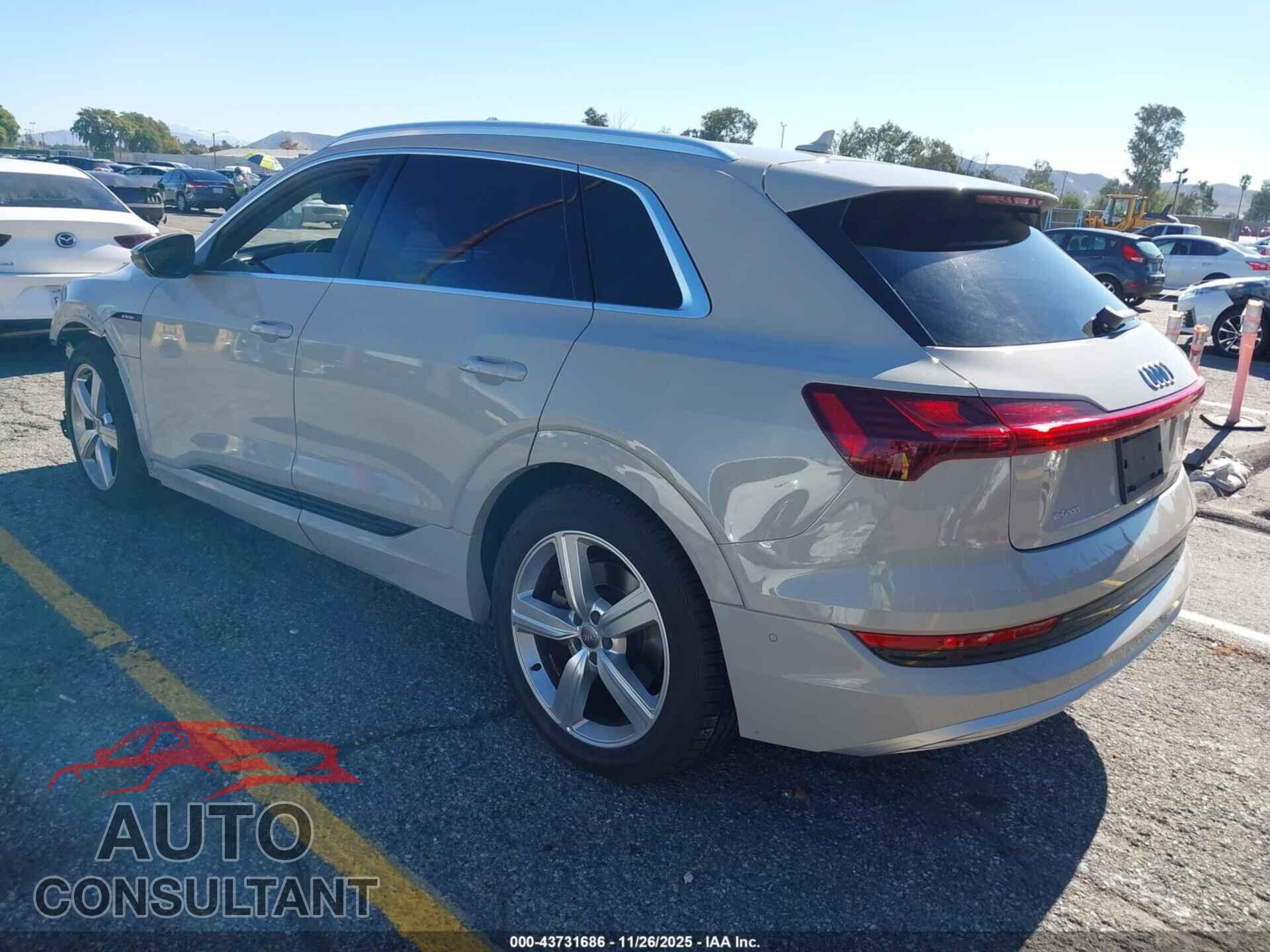 AUDI E-TRON 2019 - WA1LAAGE2KB011830