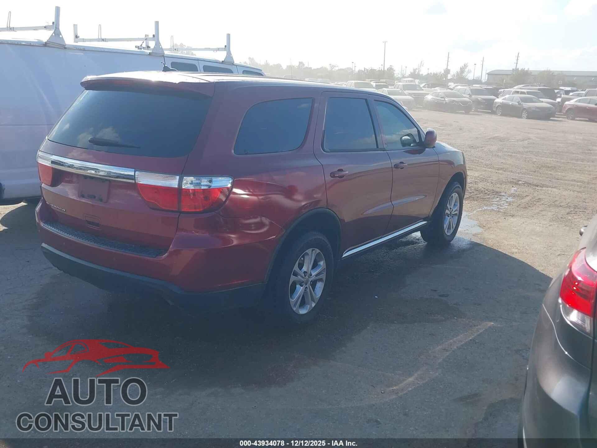 DODGE DURANGO 2013 - 1C4RDHAG0DC661635