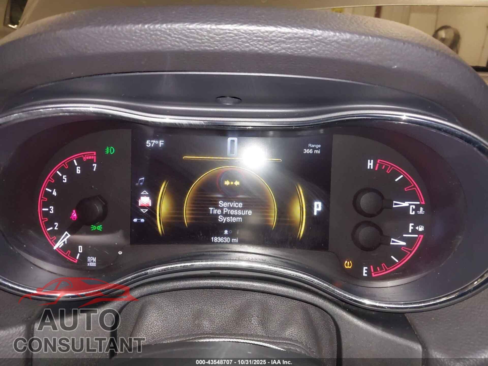 DODGE DURANGO 2015 - 1C4RDJDG3FC740514