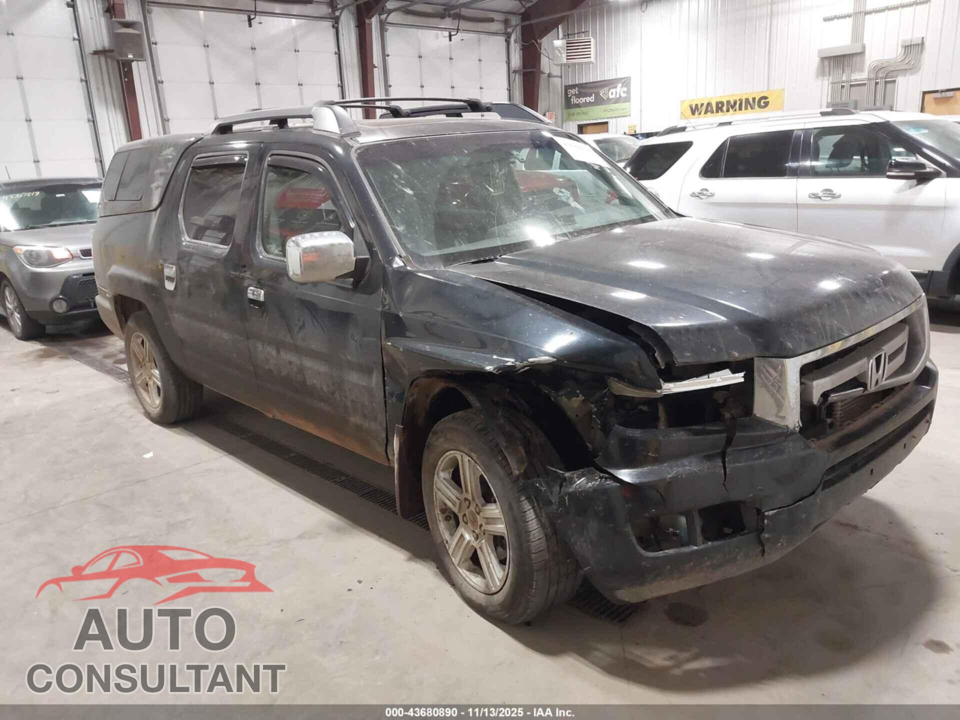 HONDA RIDGELINE 2011 - 5FPYK1F56BB454402