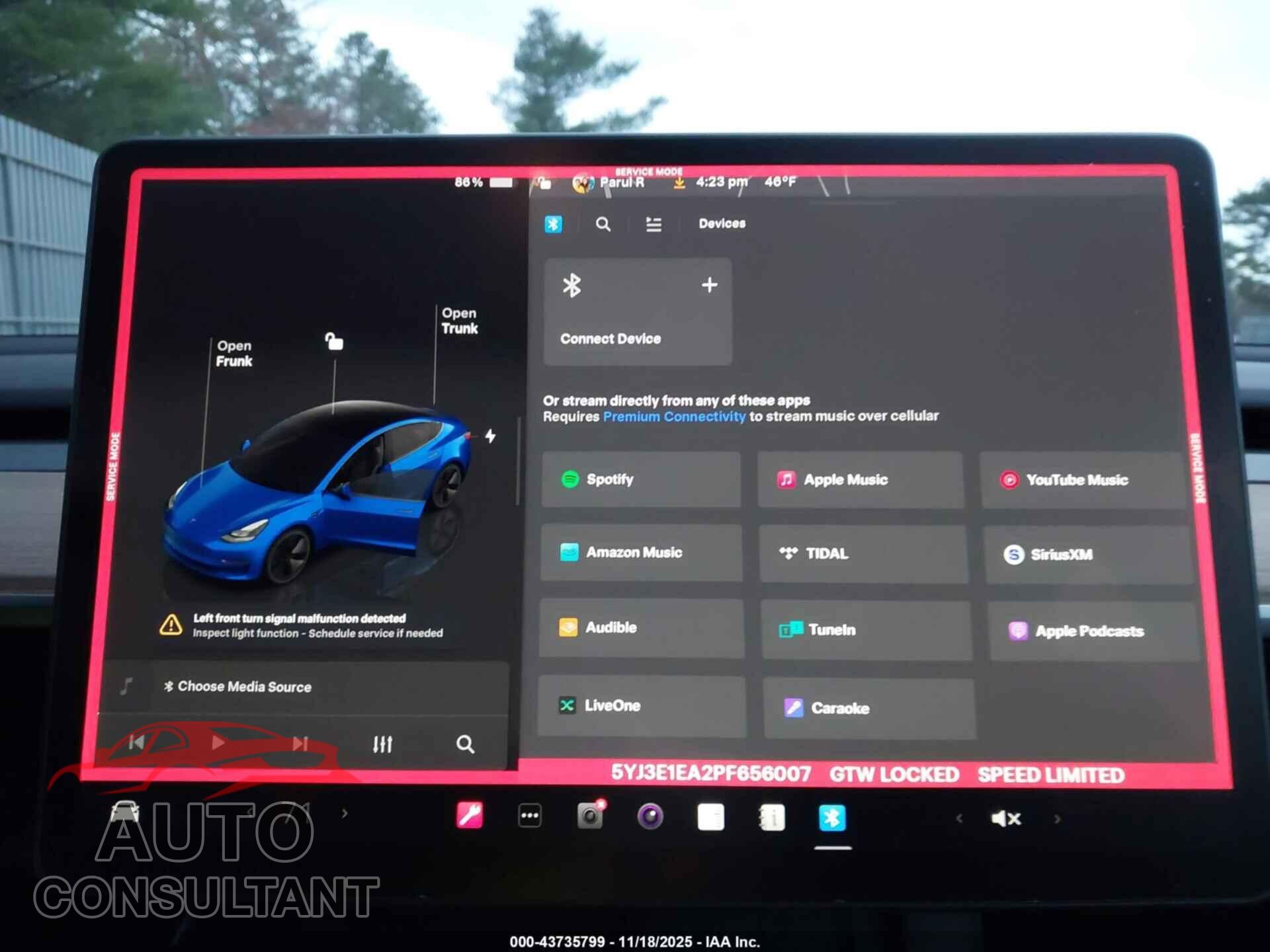 TESLA MODEL 3 2023 - 5YJ3E1EA2PF656007