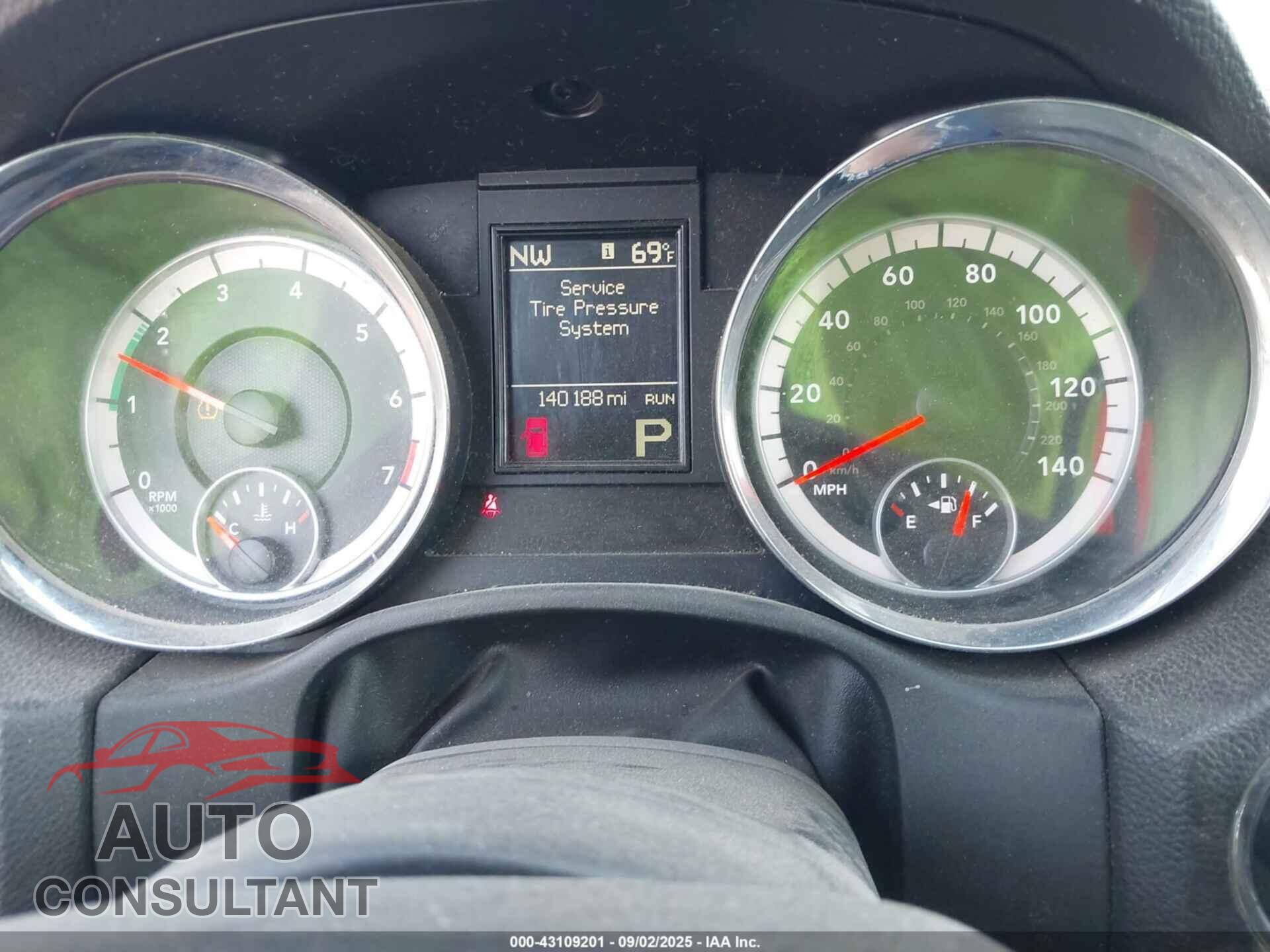 DODGE DURANGO 2012 - 1C4RDJDG2CC336907