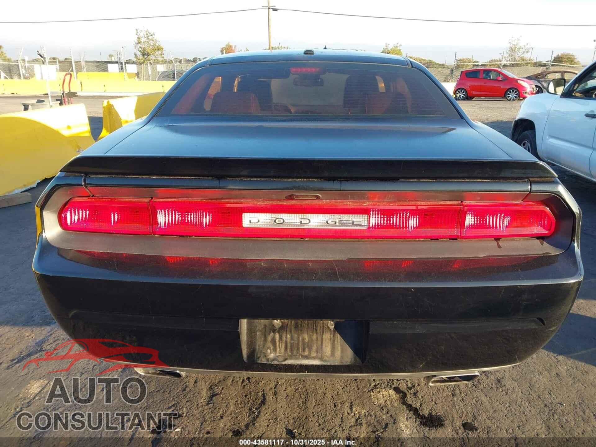 DODGE CHALLENGER 2012 - 2C3CDYBTXCH254925