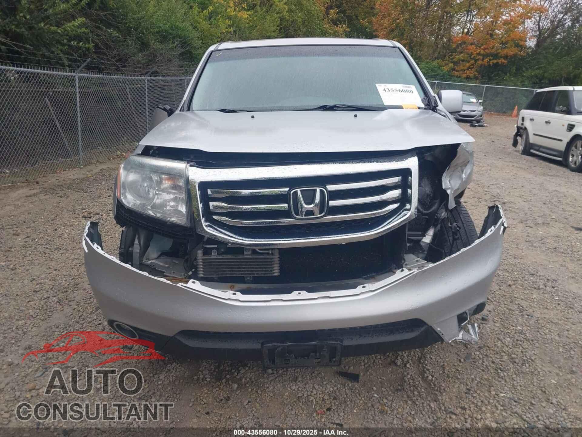 HONDA PILOT 2012 - 5FNYF4H56CB033762