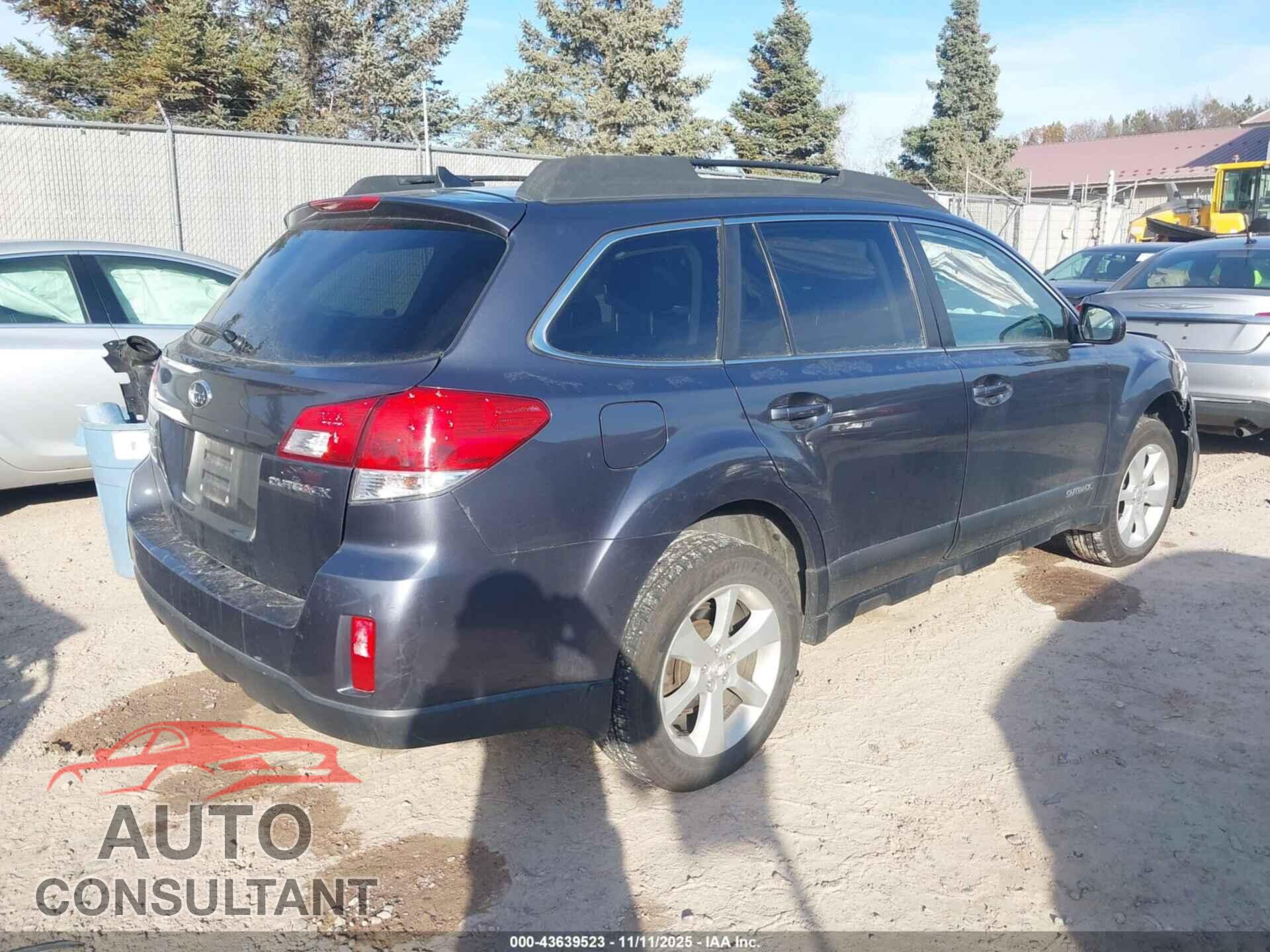 SUBARU OUTBACK 2014 - 4S4BRCDC8E3214370