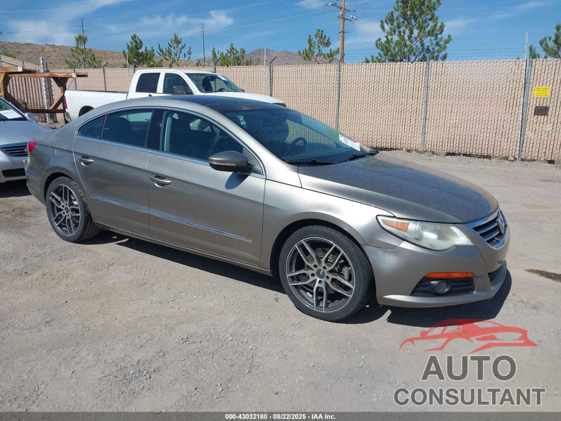 VOLKSWAGEN CC 2012 - WVWHN7AN8CE532076