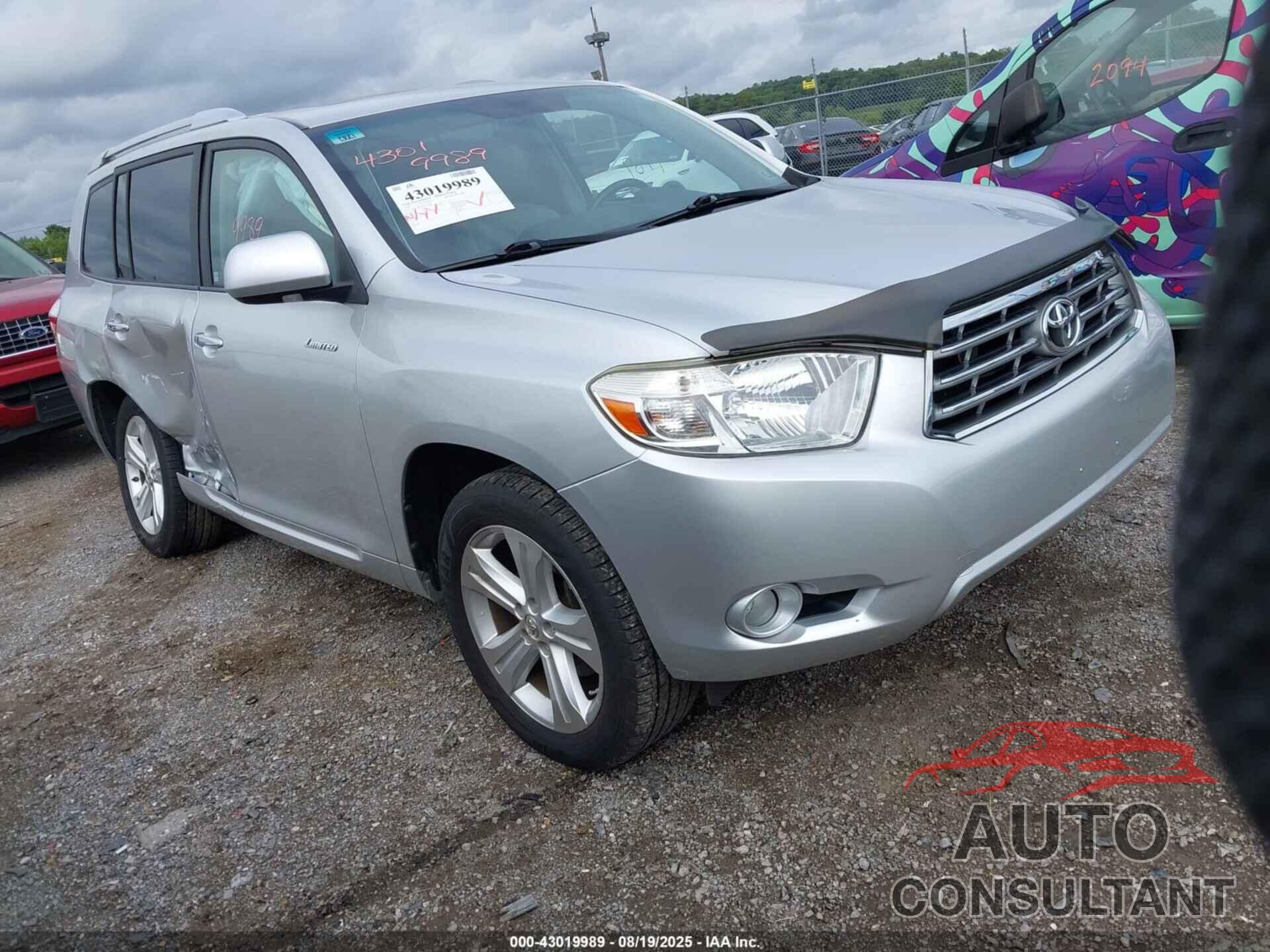 TOYOTA HIGHLANDER 2009 - JTEES42AX92143449