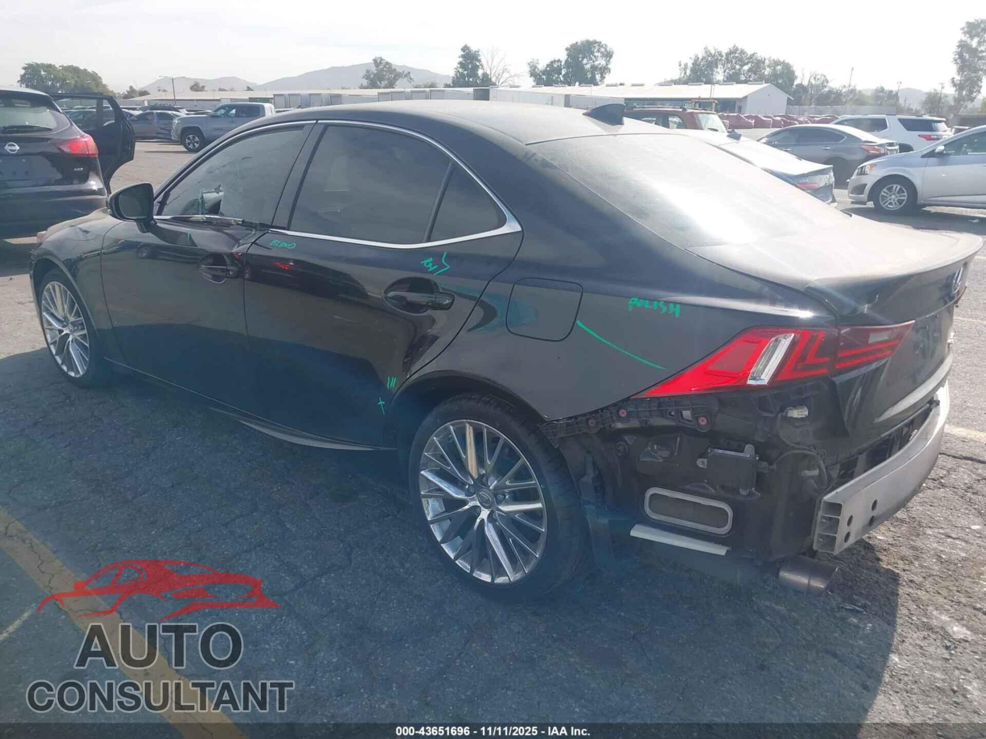 LEXUS IS 250 2015 - JTHBF1D27F5073305