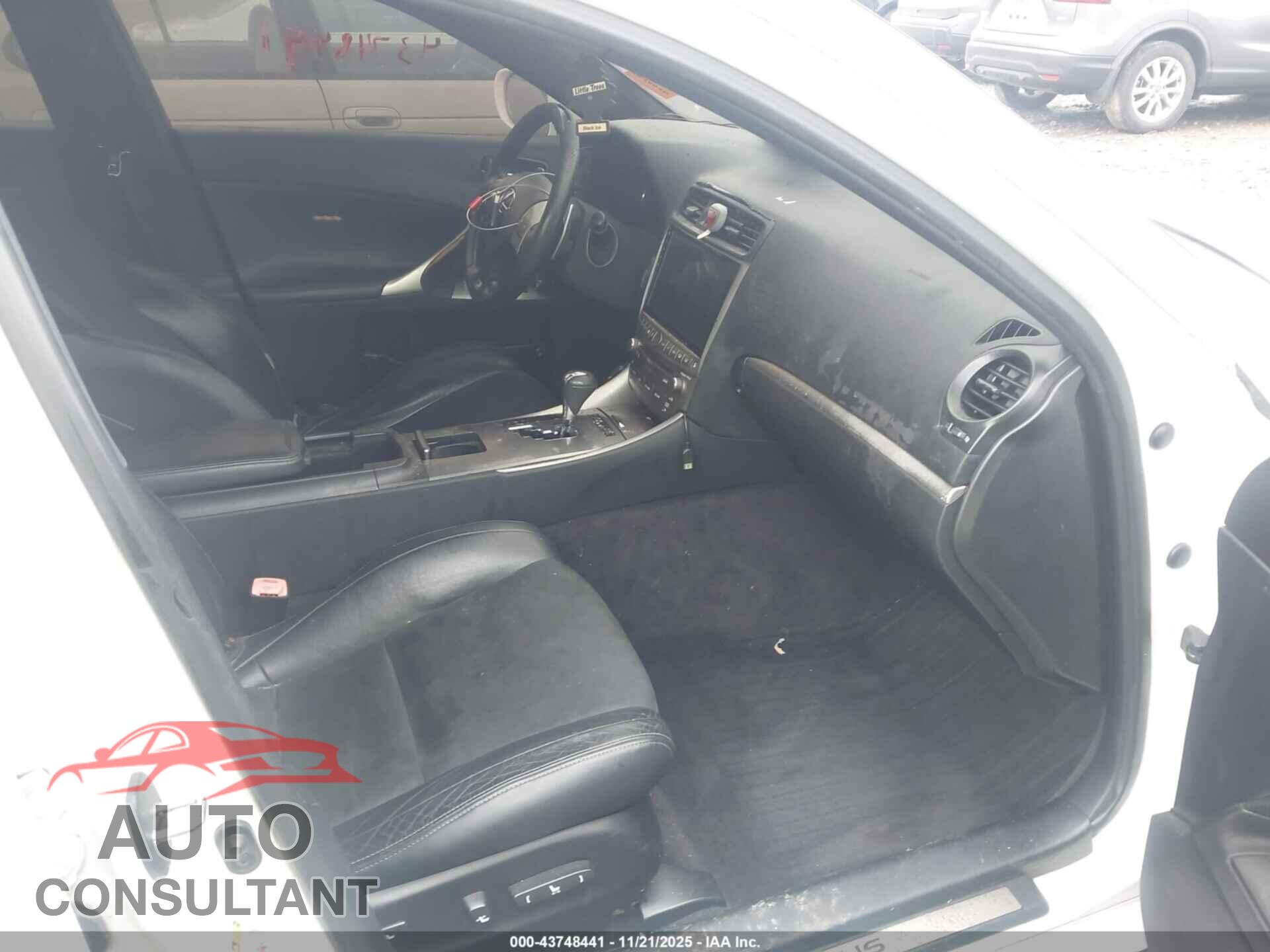 LEXUS IS 250 2012 - JTHBF5C26C5161041