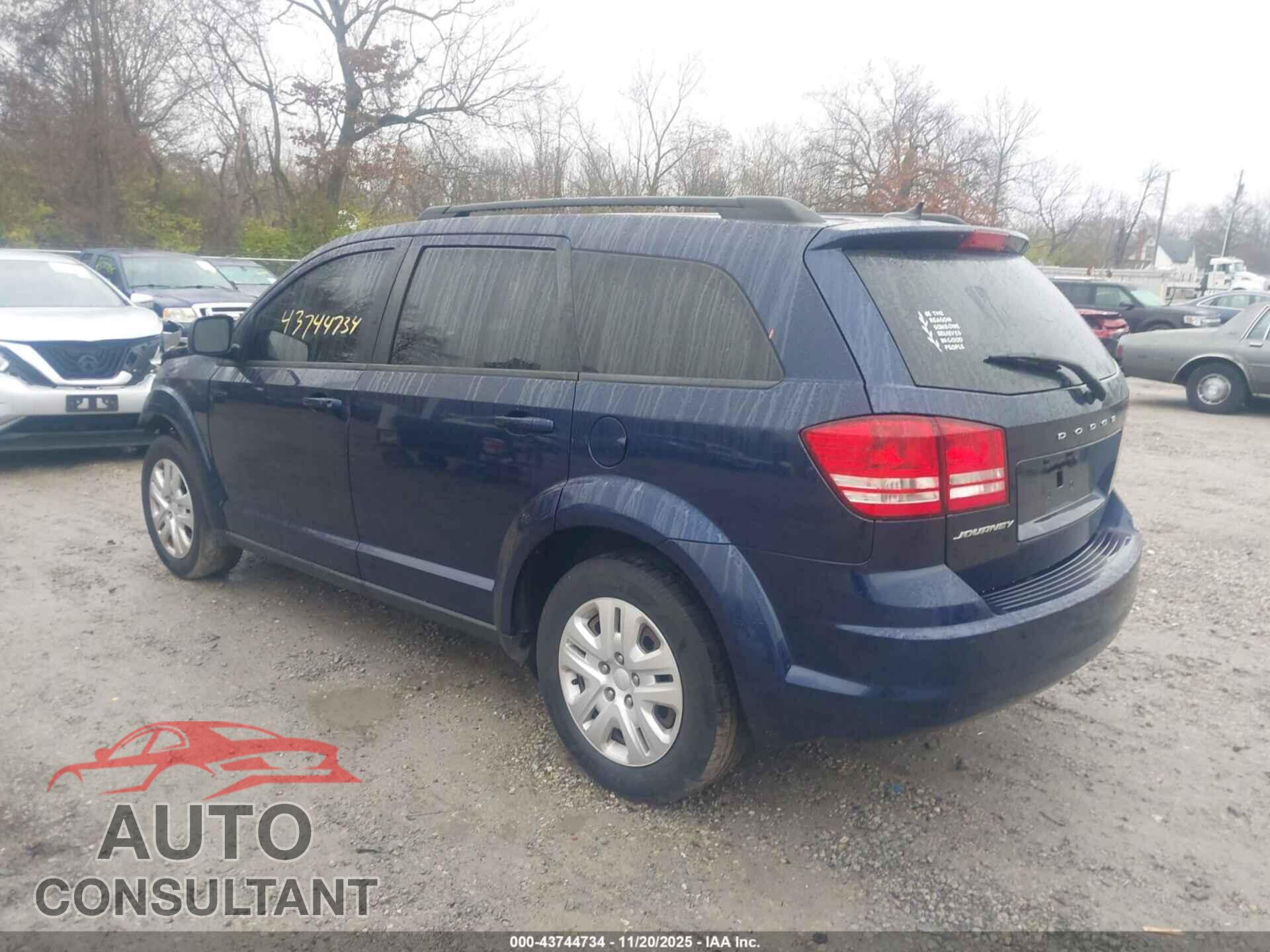 DODGE JOURNEY 2017 - 3C4PDCAB1HT524387