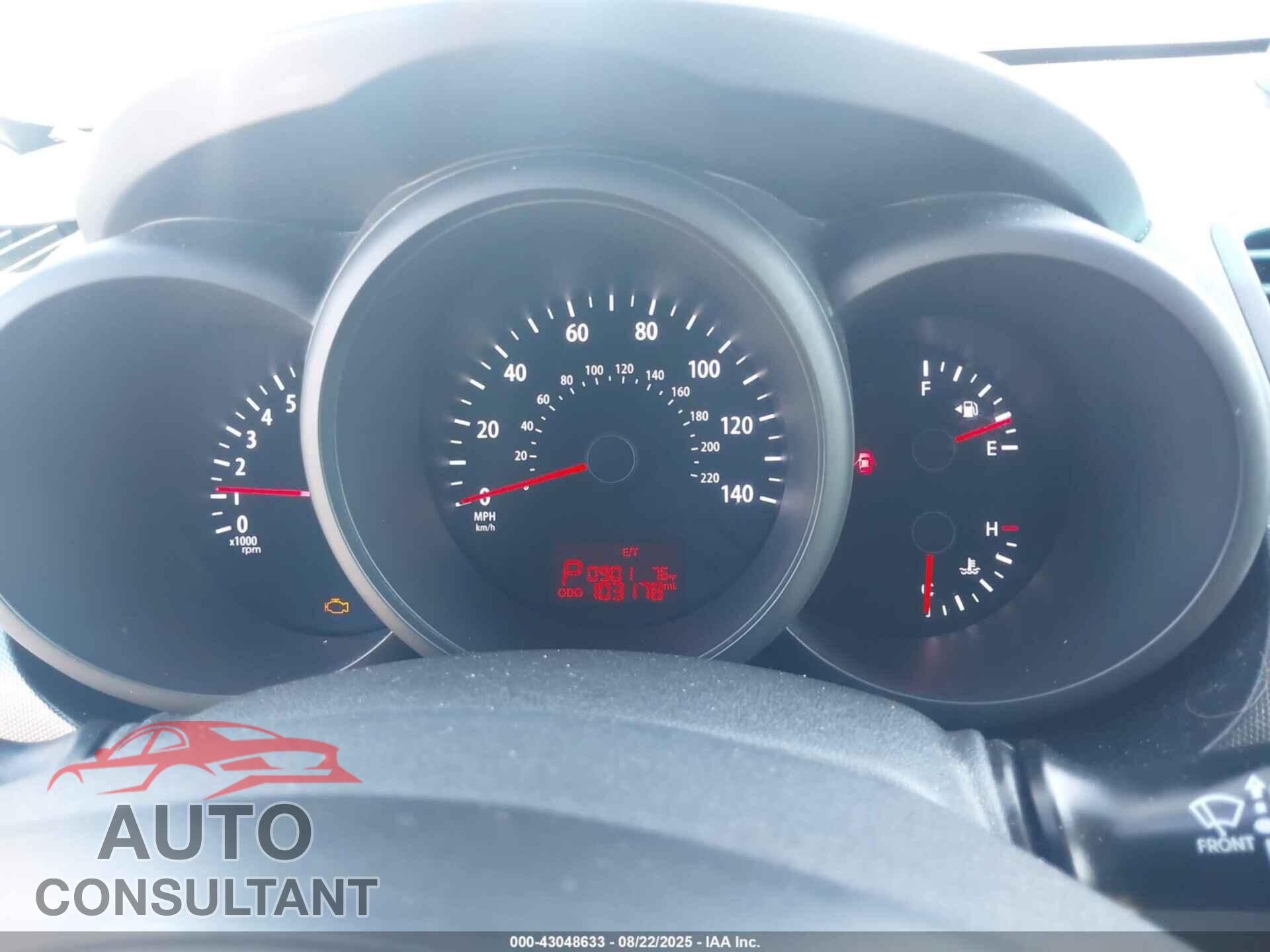 KIA SOUL 2012 - KNDJT2A55C7399291