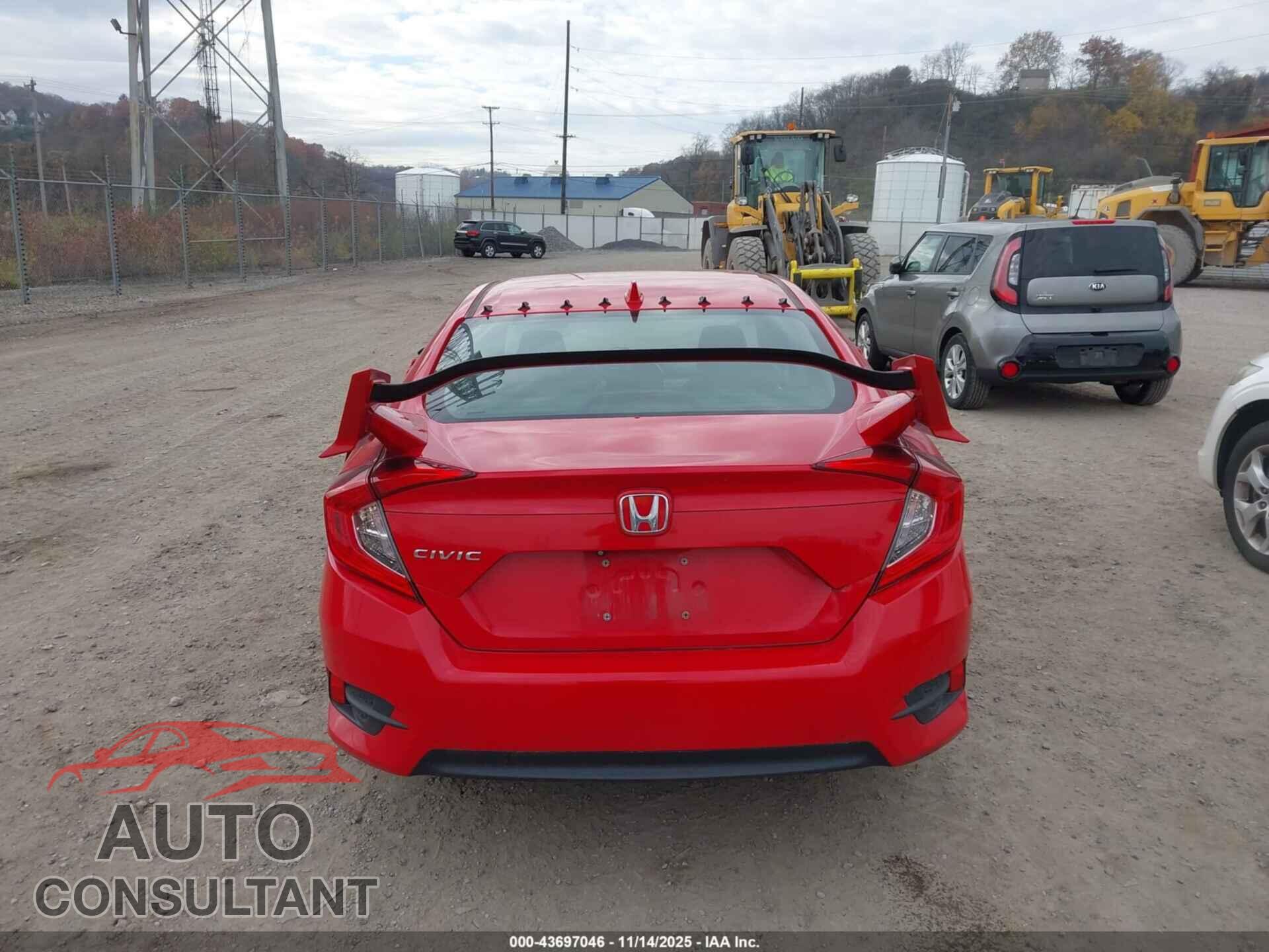 HONDA CIVIC 2017 - 2HGFC2F76HH557084