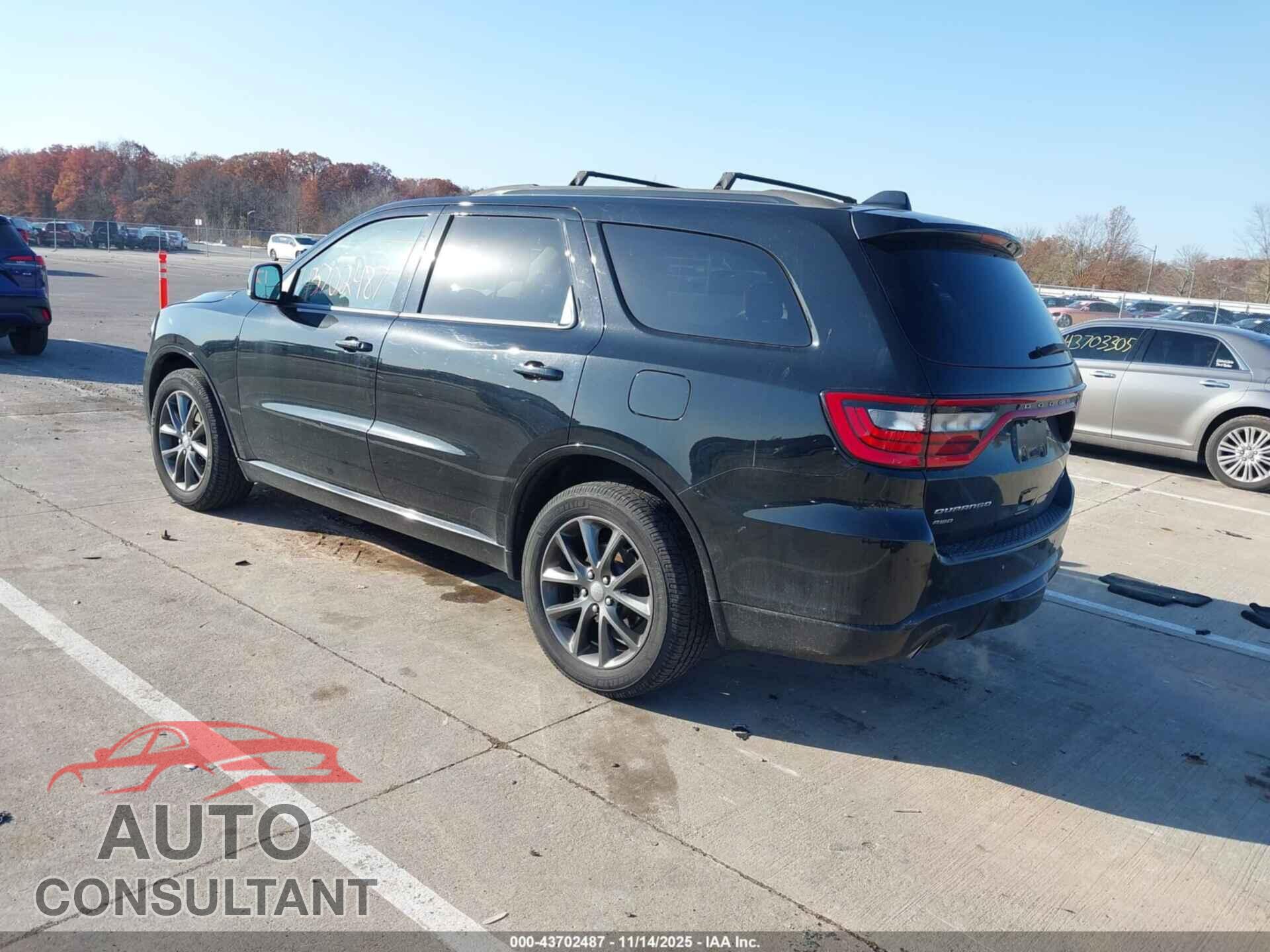 DODGE DURANGO 2017 - 1C4RDJDG6HC644167