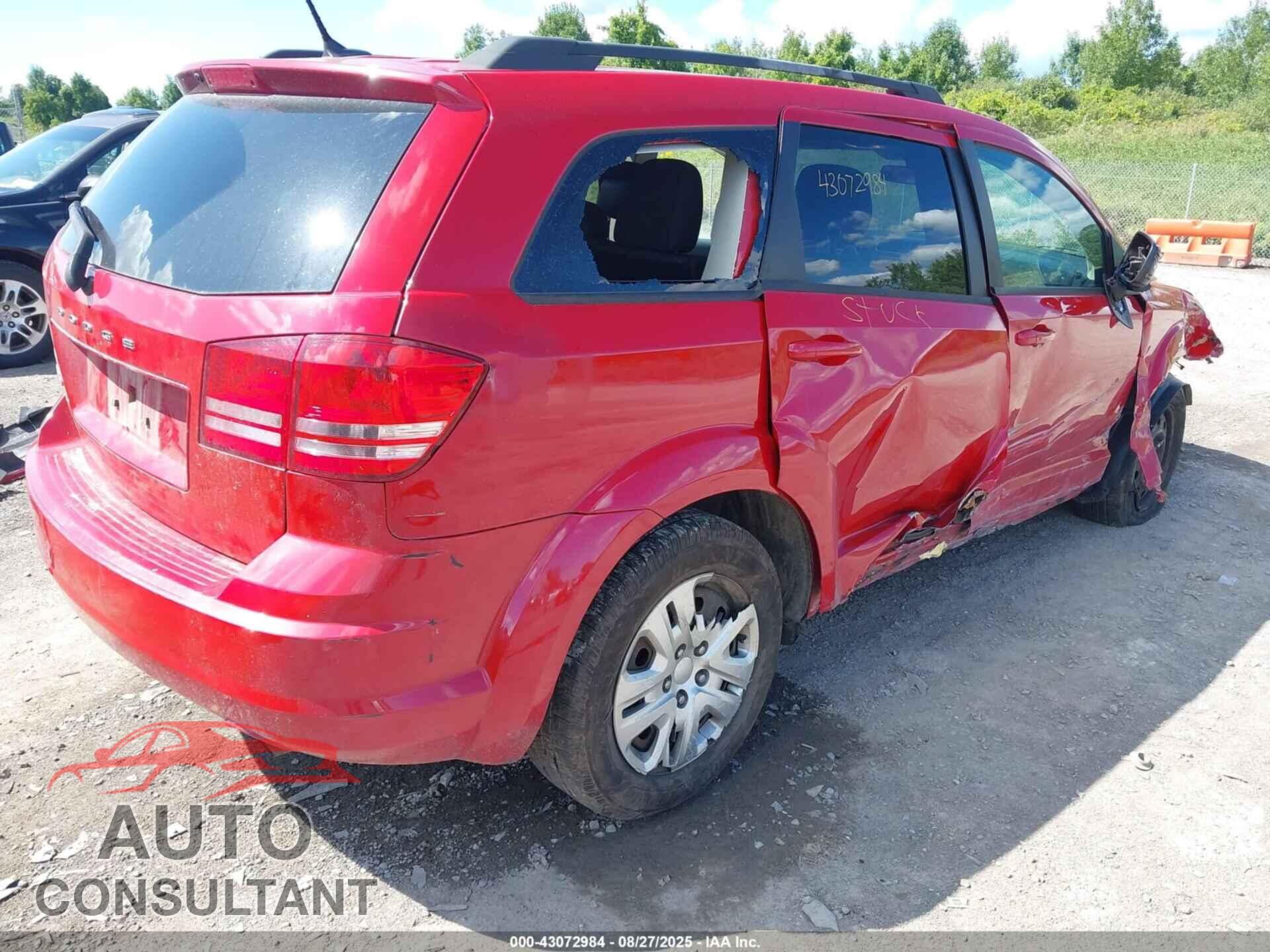 DODGE JOURNEY 2017 - 3C4PDCAB5HT529656