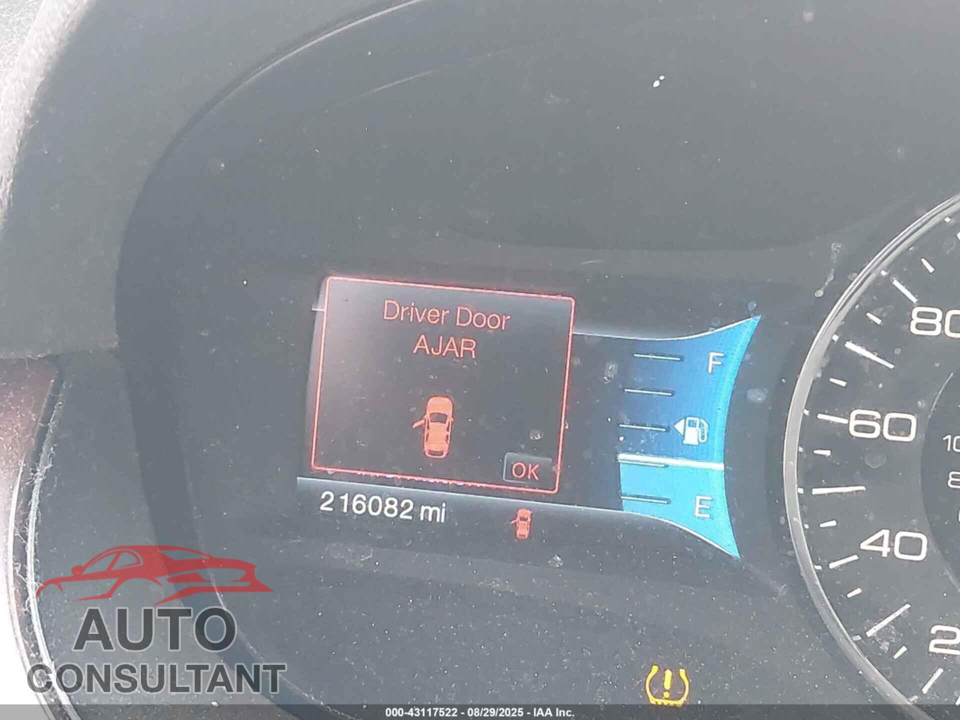 FORD EDGE 2011 - 2FMDK4KC9BBA78218