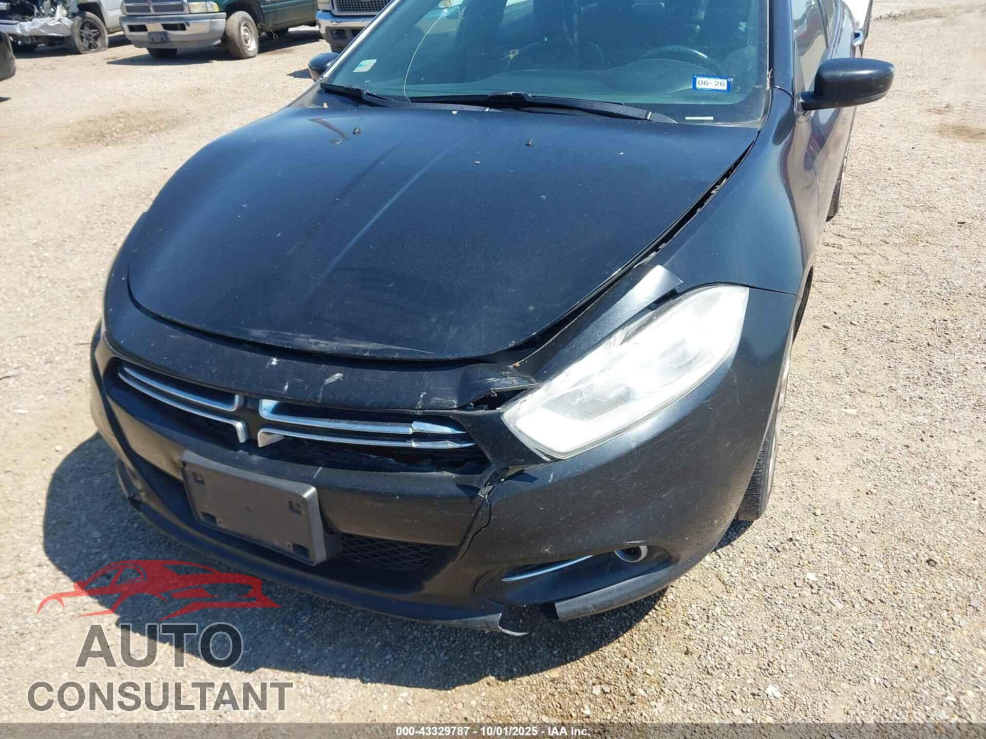 DODGE DART 2013 - 1C3CDFCA4DD293798