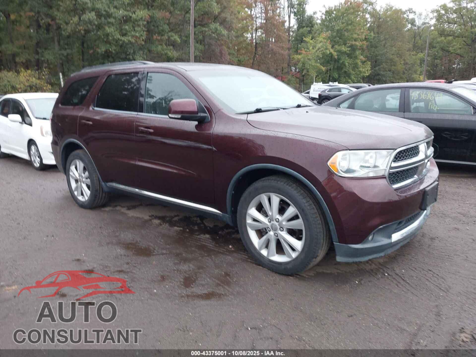 DODGE DURANGO 2012 - 1C4RDJDG4CC308803