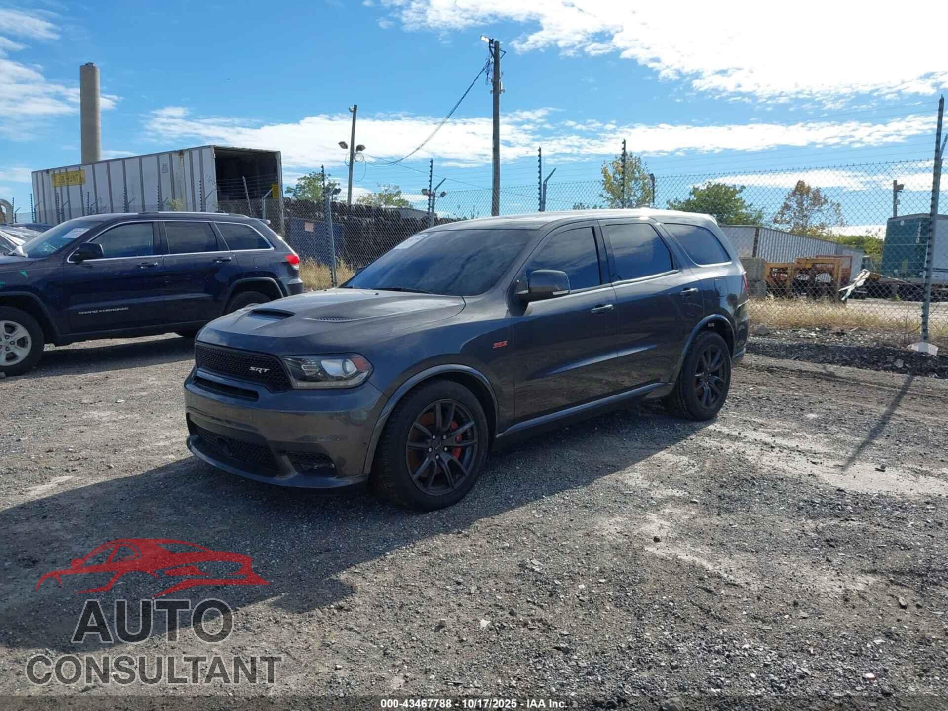 DODGE DURANGO 2018 - 1C4SDJGJ8JC219127
