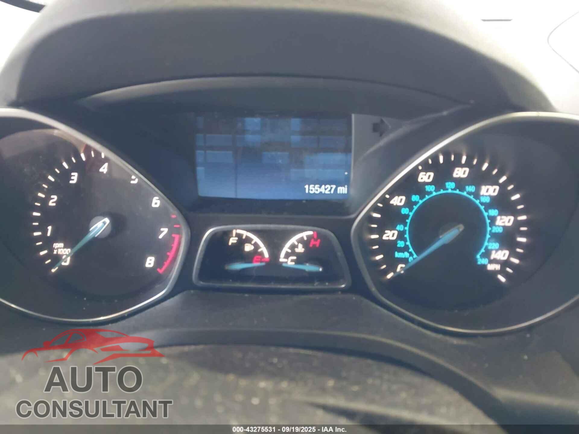 FORD ESCAPE 2014 - 1FMCU9G94EUC45874