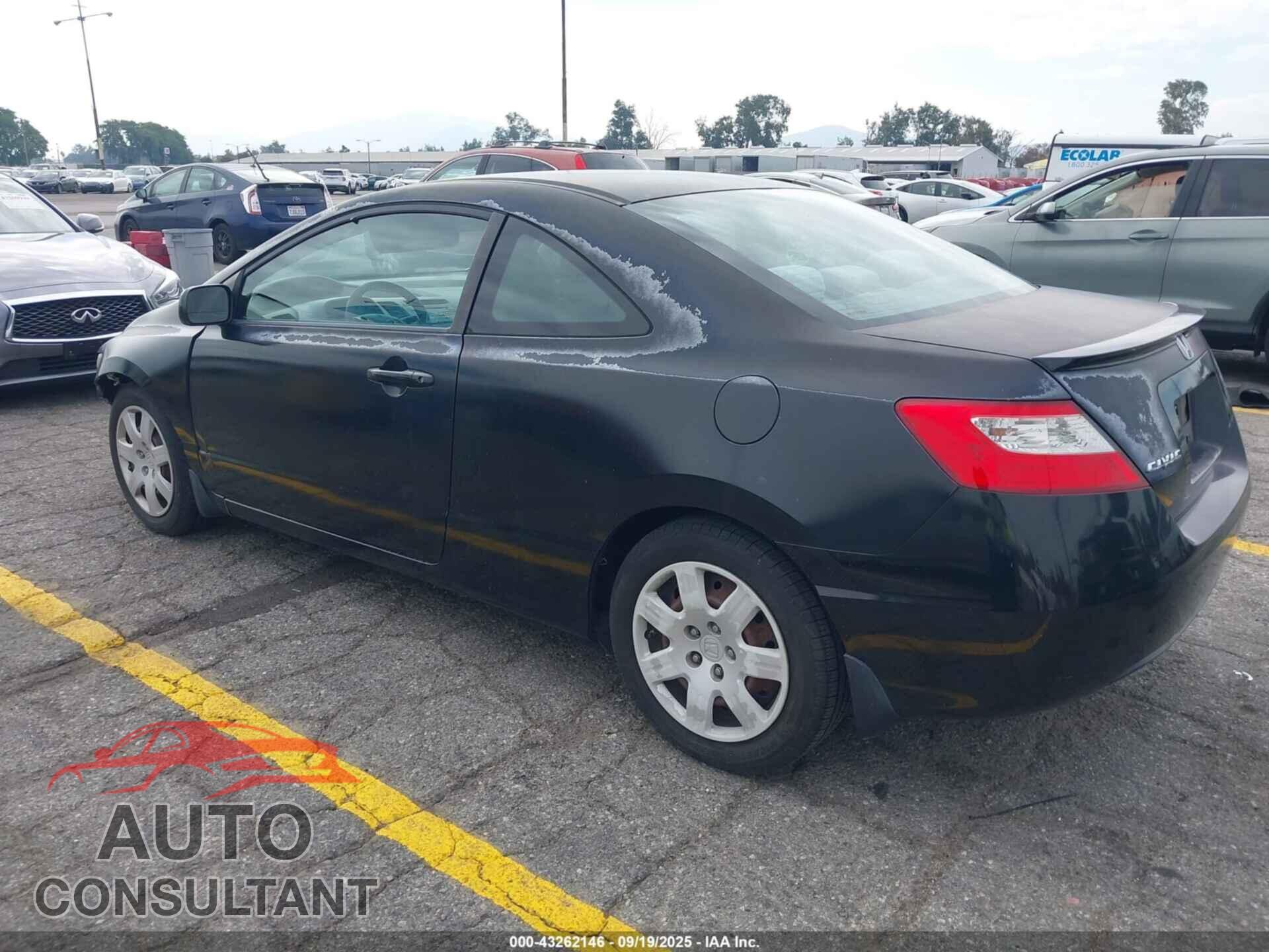HONDA CIVIC 2011 - 2HGFG1B66BH509376