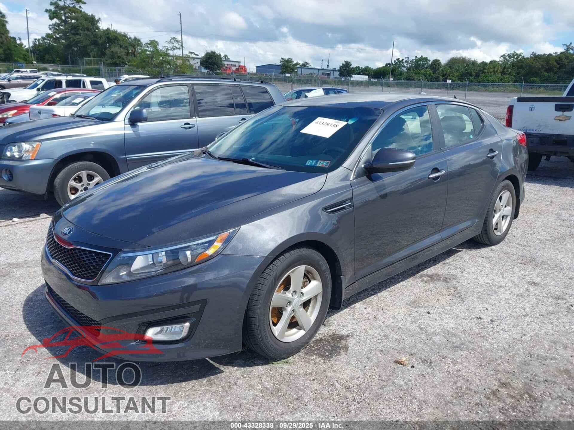 KIA OPTIMA 2015 - KNAGM4A77F5627342