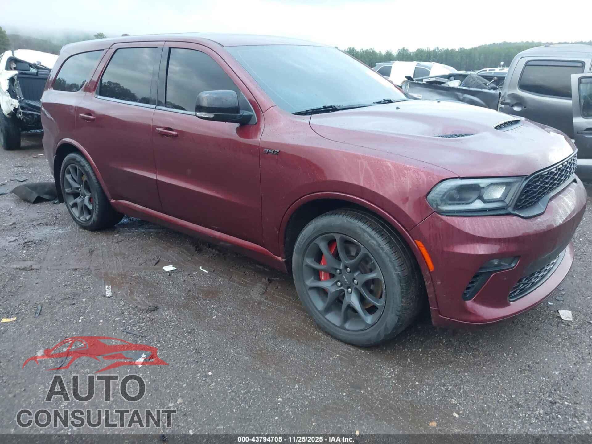 DODGE DURANGO 2021 - 1C4SDJGJ6MC746345