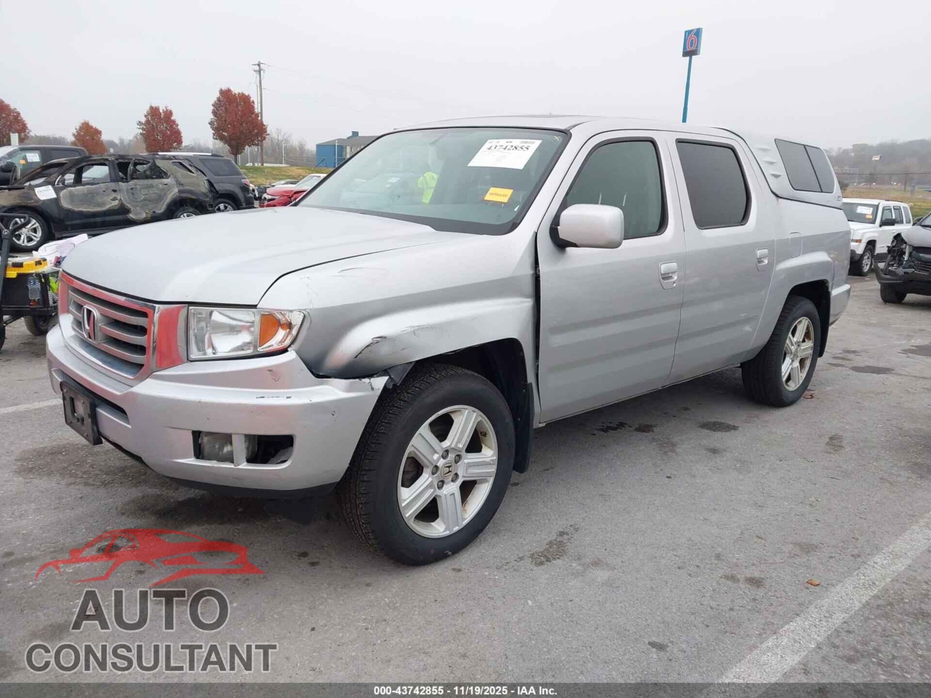 HONDA RIDGELINE 2013 - 5FPYK1F56DB015977